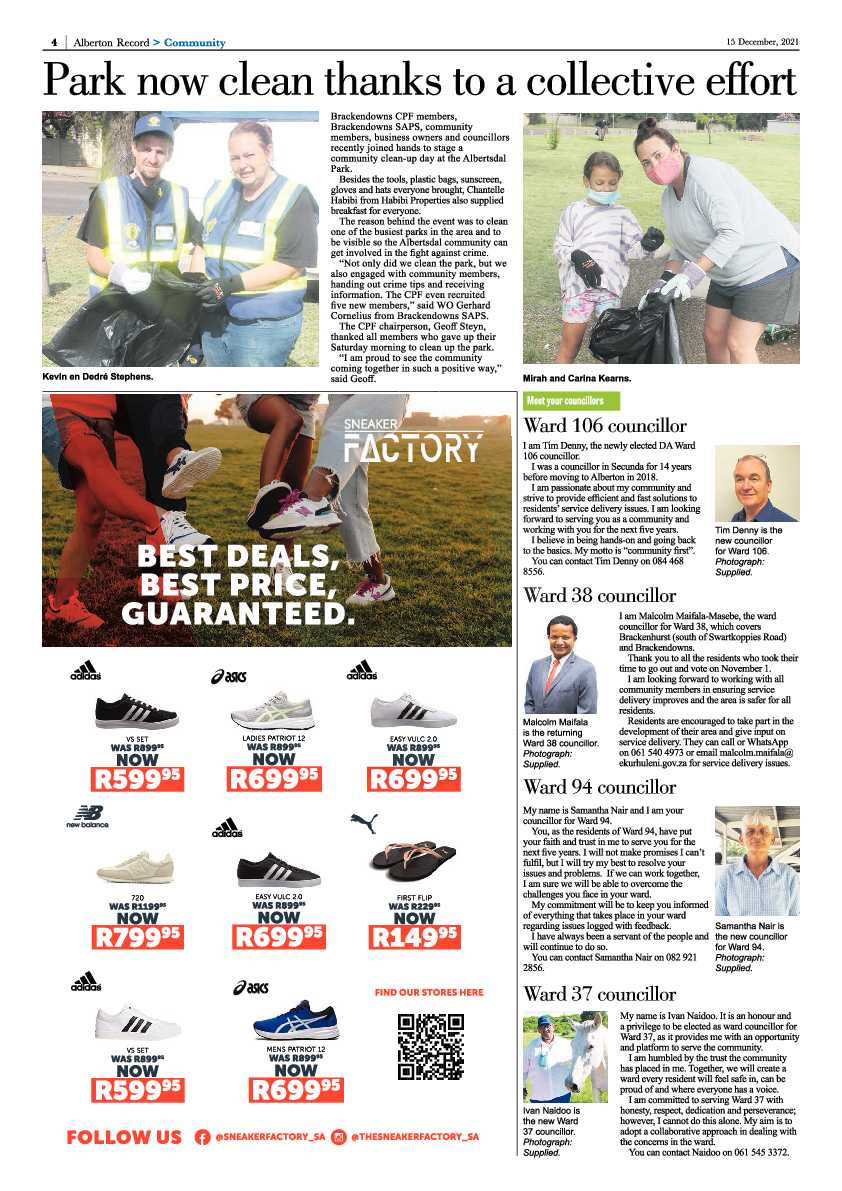 Alberton Record 15 December 2021 page 6