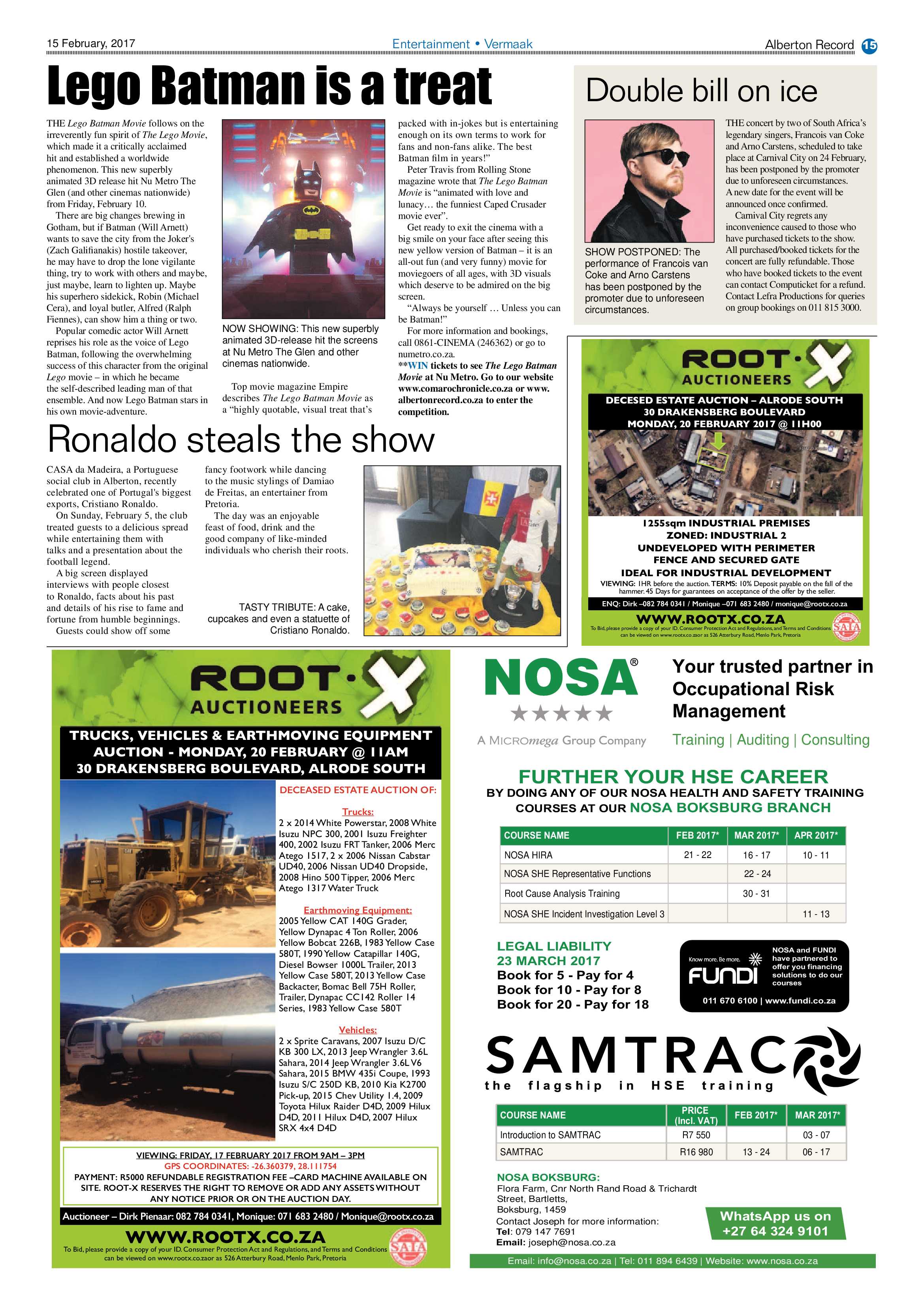 Alberton Record 15 February 2017 page 15