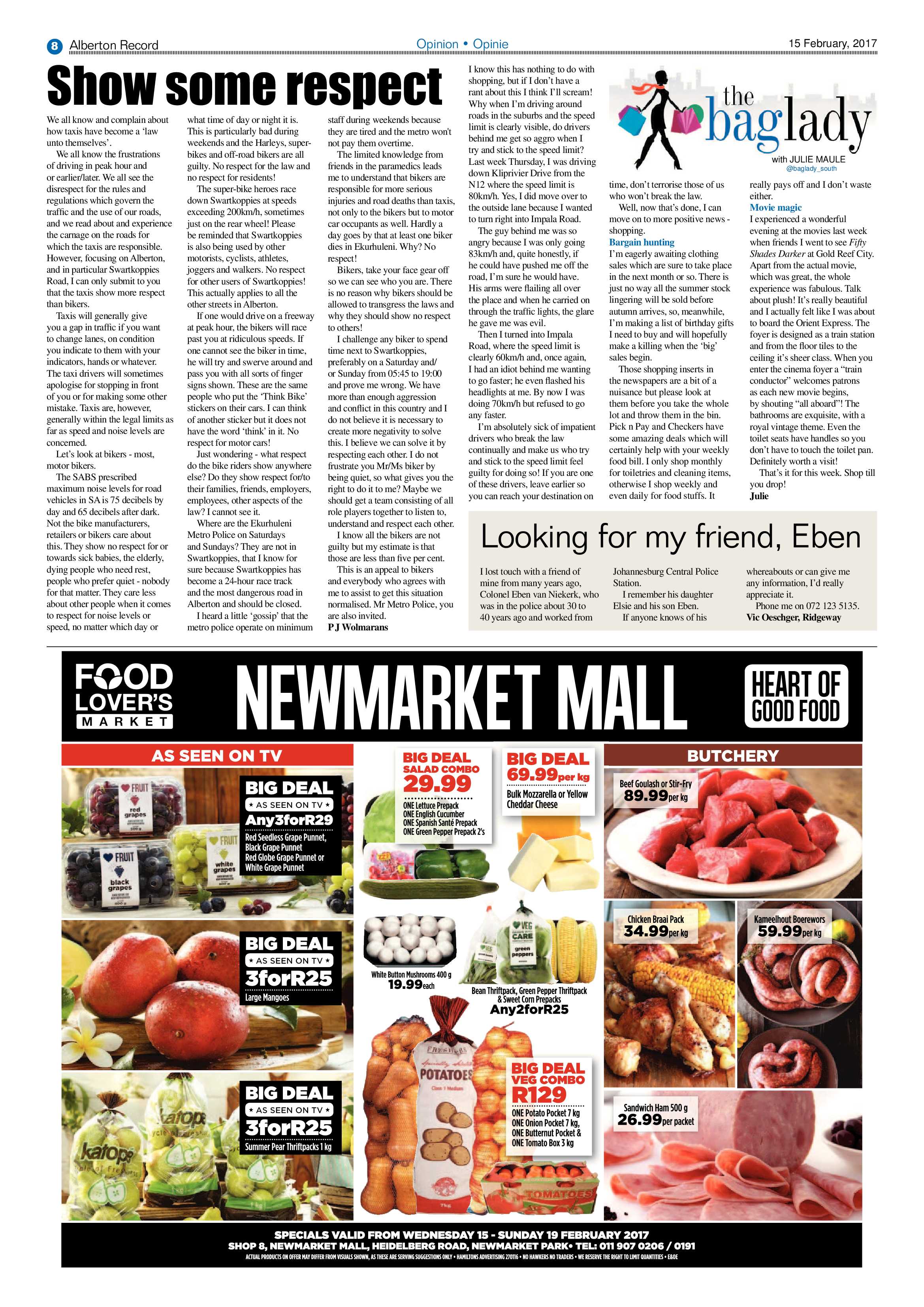 Alberton Record 15 February 2017 page 8