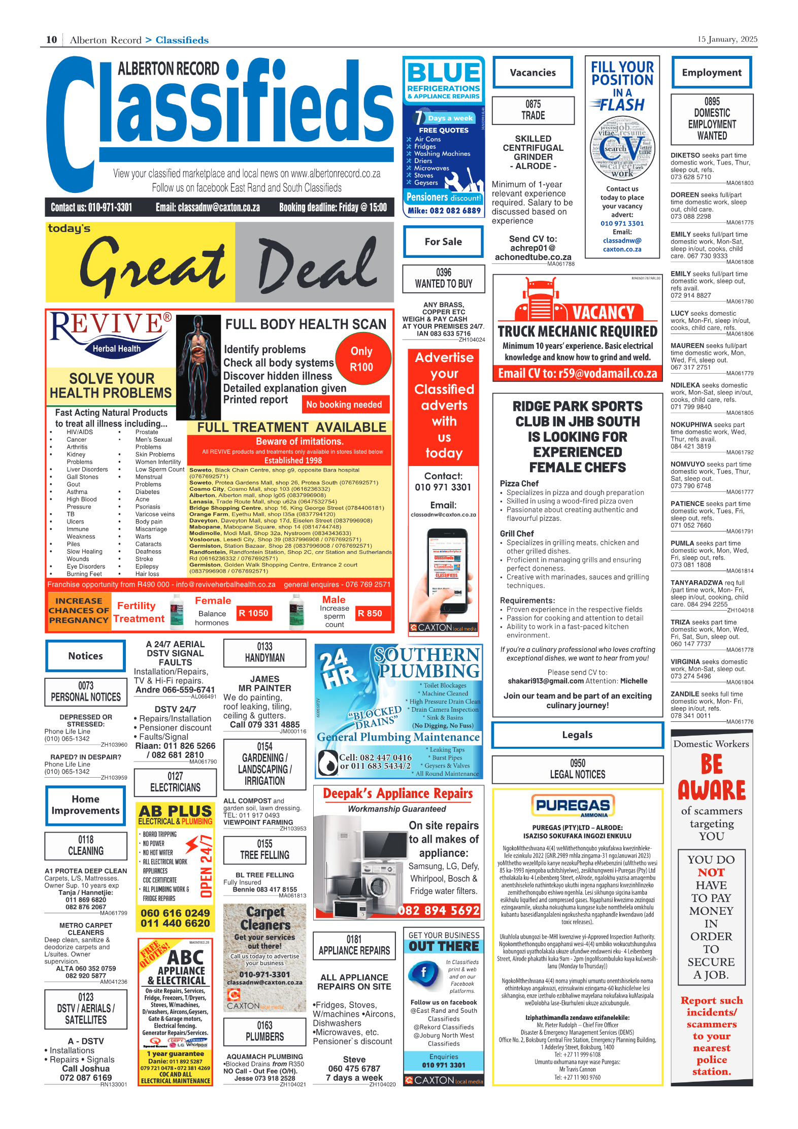 Alberton Record 15 January 2025 page 10