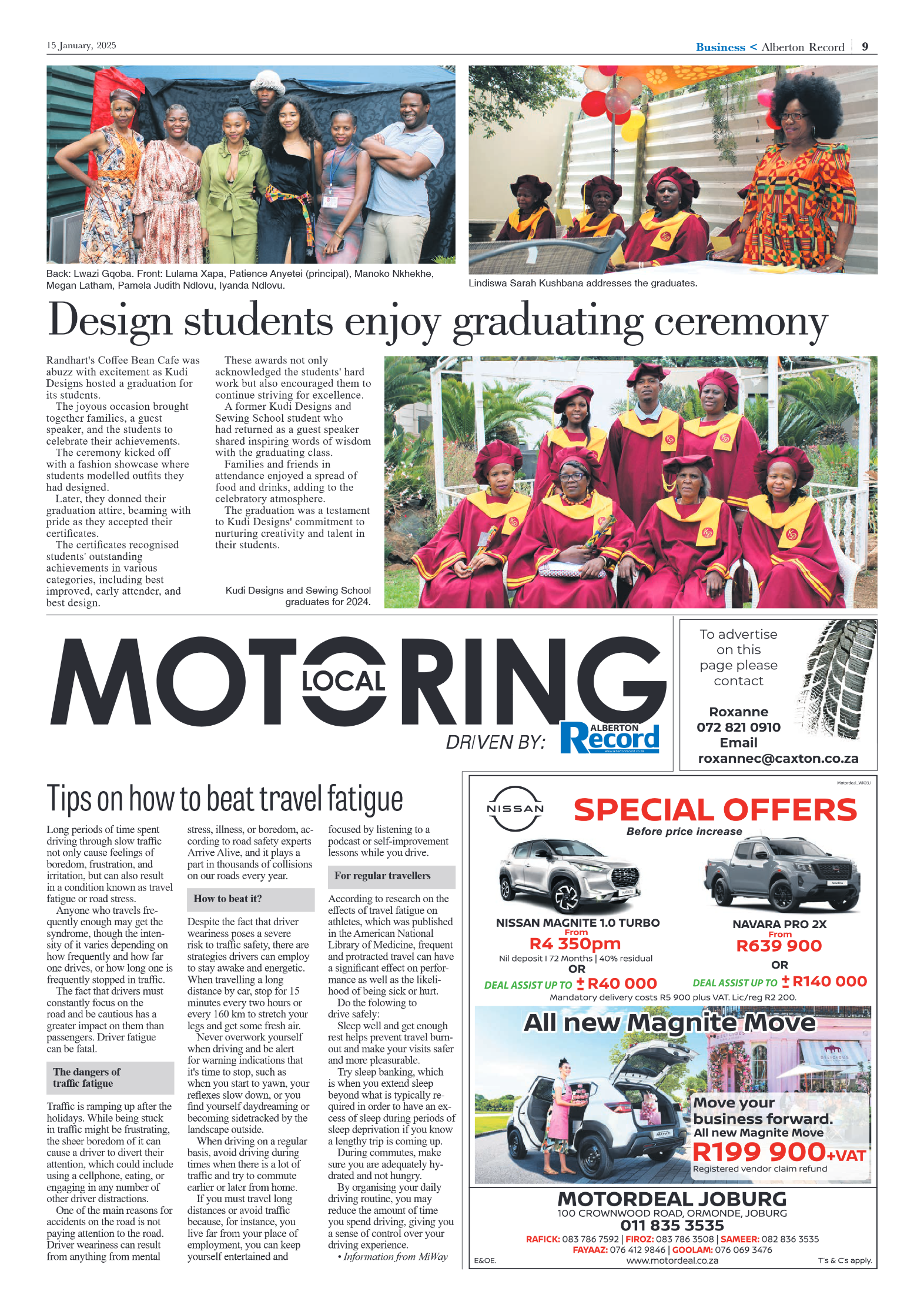 Alberton Record 15 January 2025 page 9