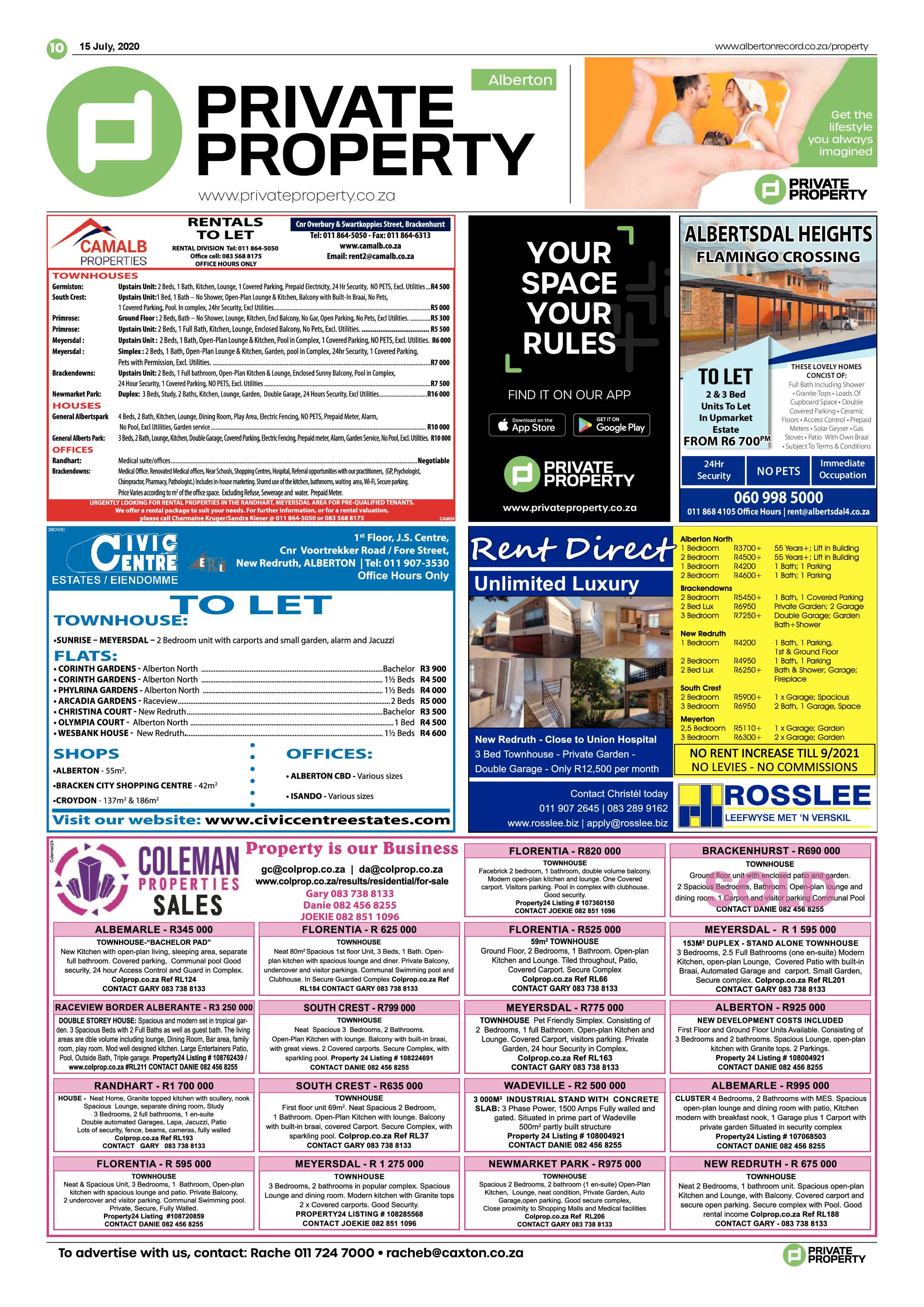 Alberton Record 15 July 2020 page 10