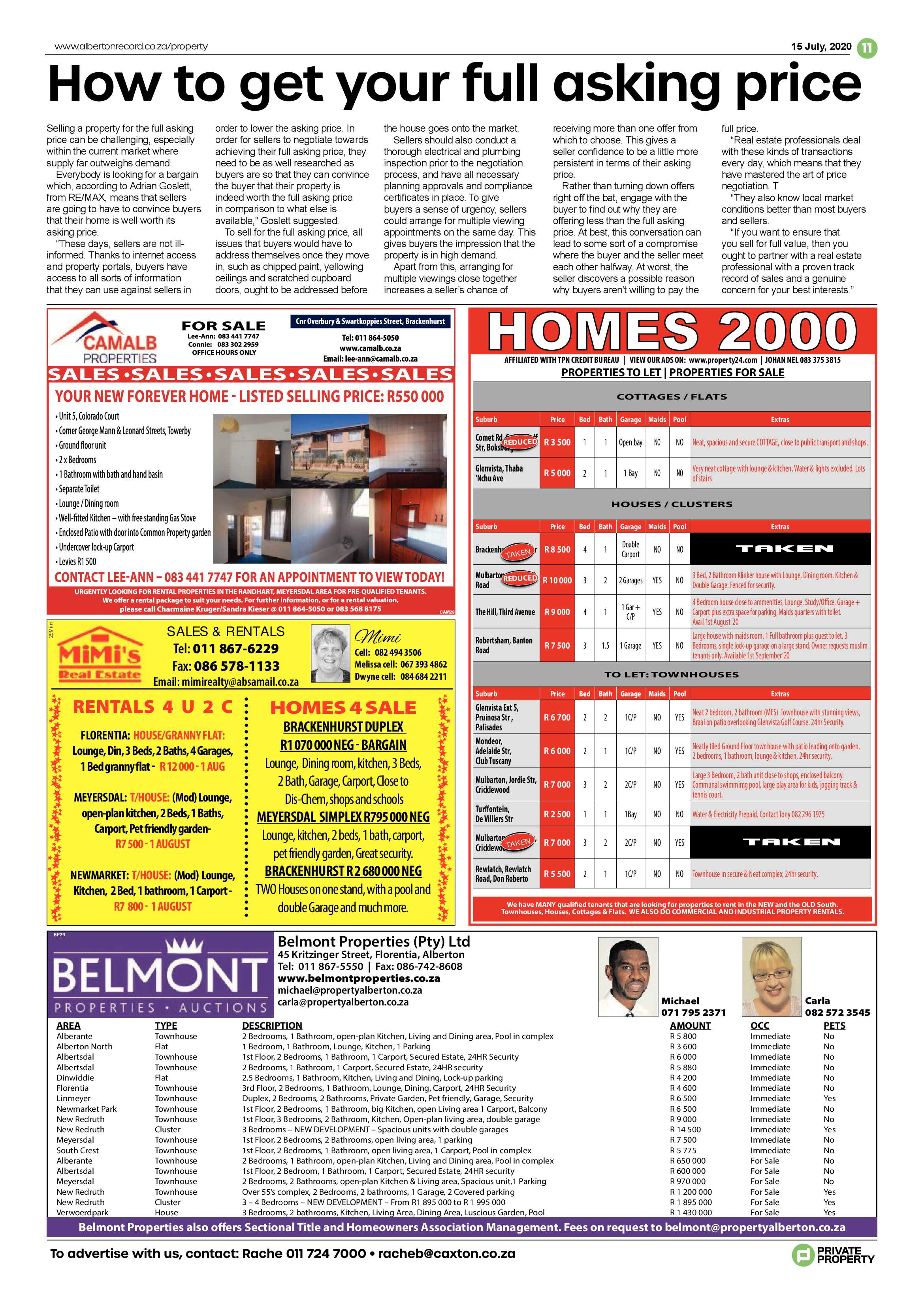 Alberton Record 15 July 2020 page 11