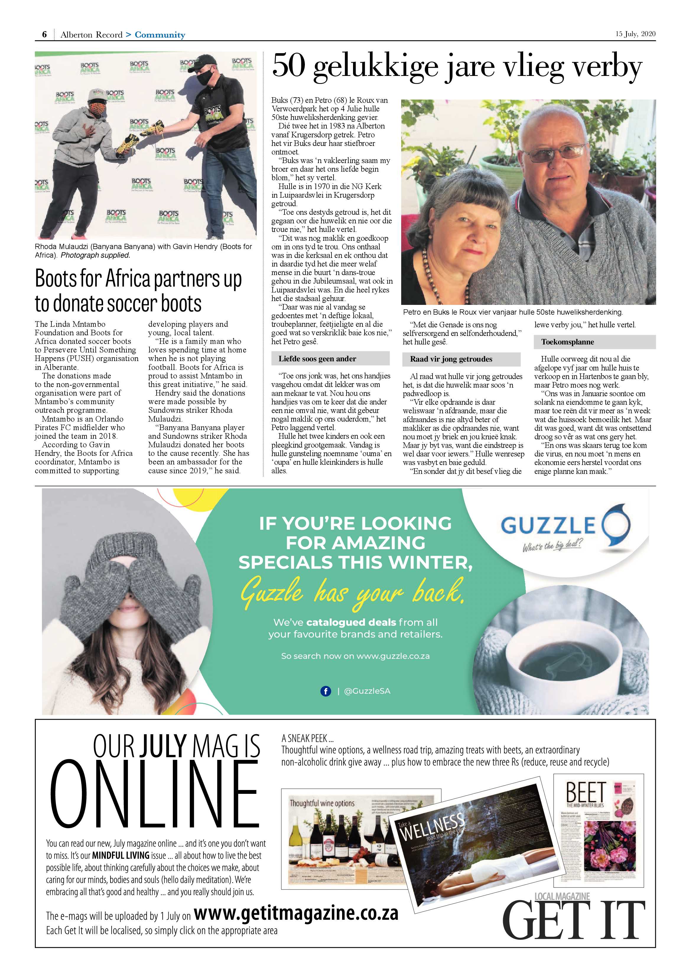 Alberton Record 15 July 2020 page 6