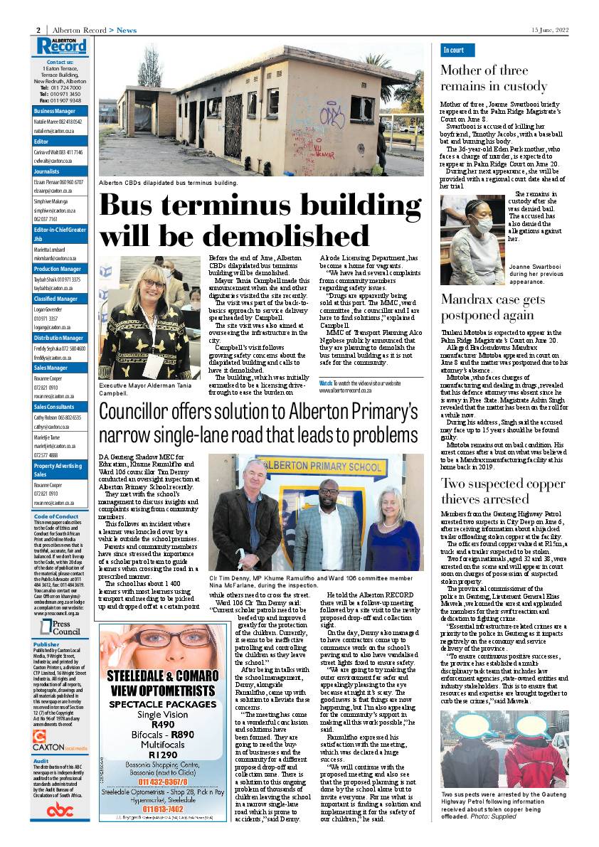 Alberton Record 15 June 2022 page 4