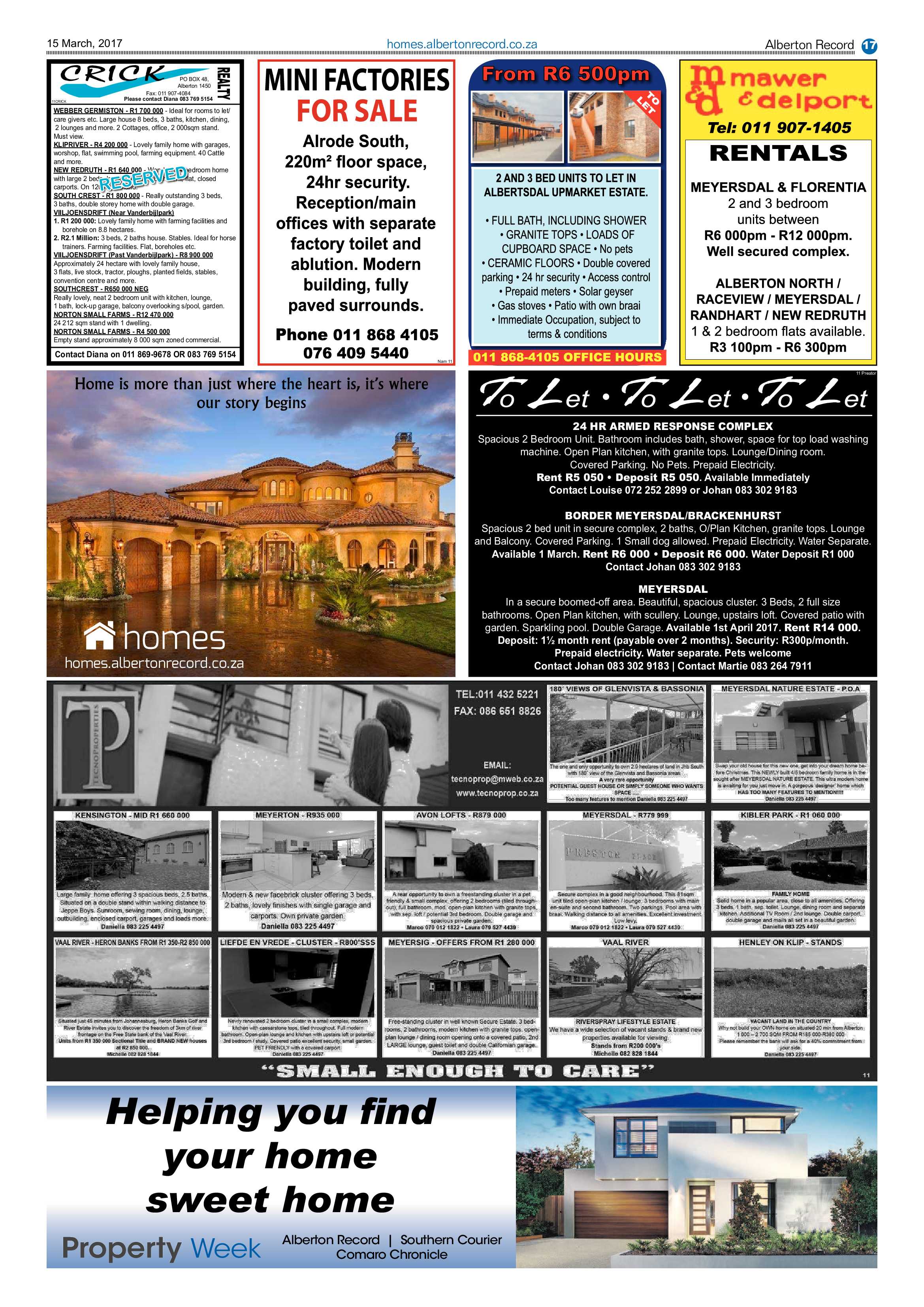 Alberton Record 15 March 2017 page 17