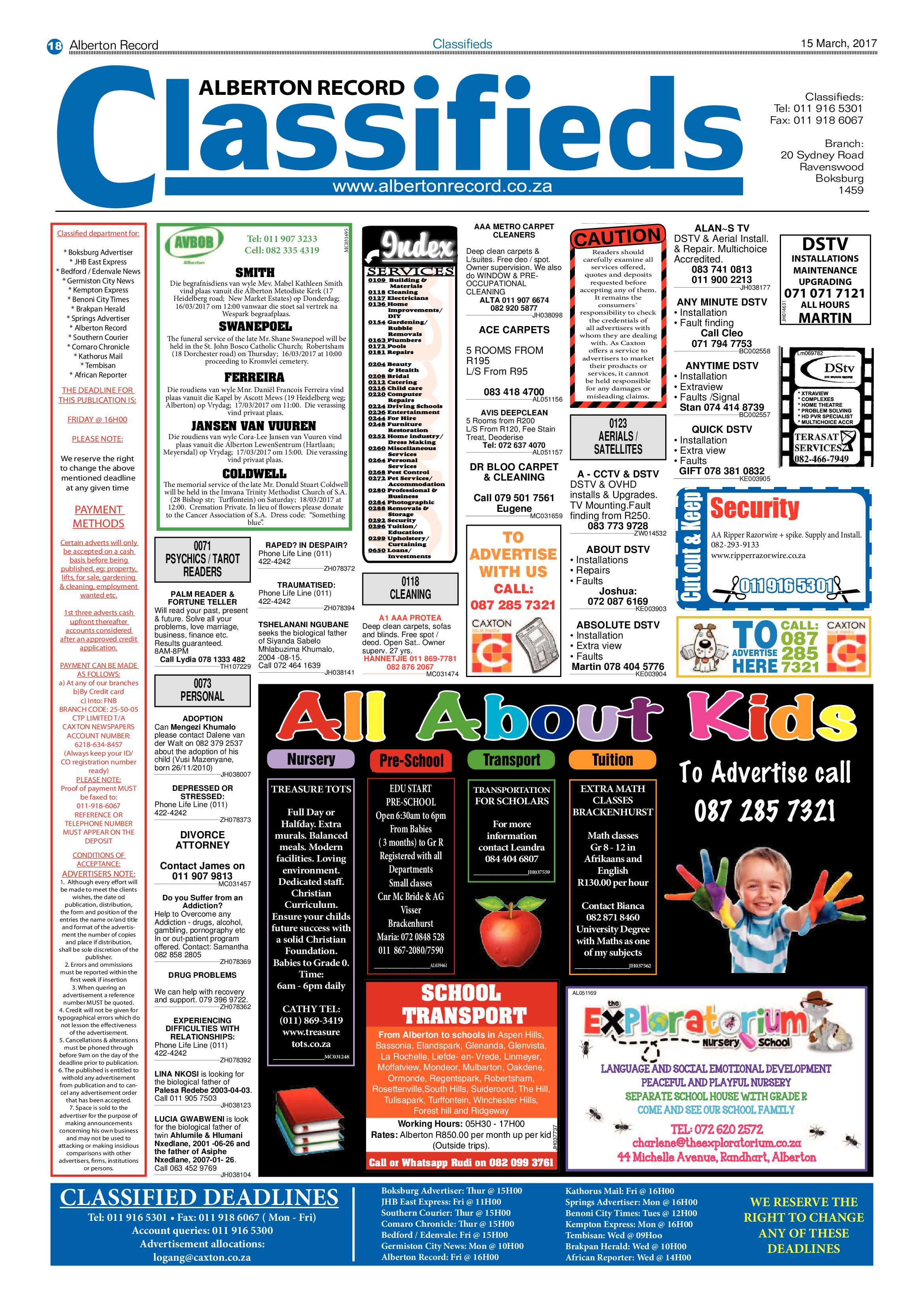 Alberton Record 15 March 2017 page 18