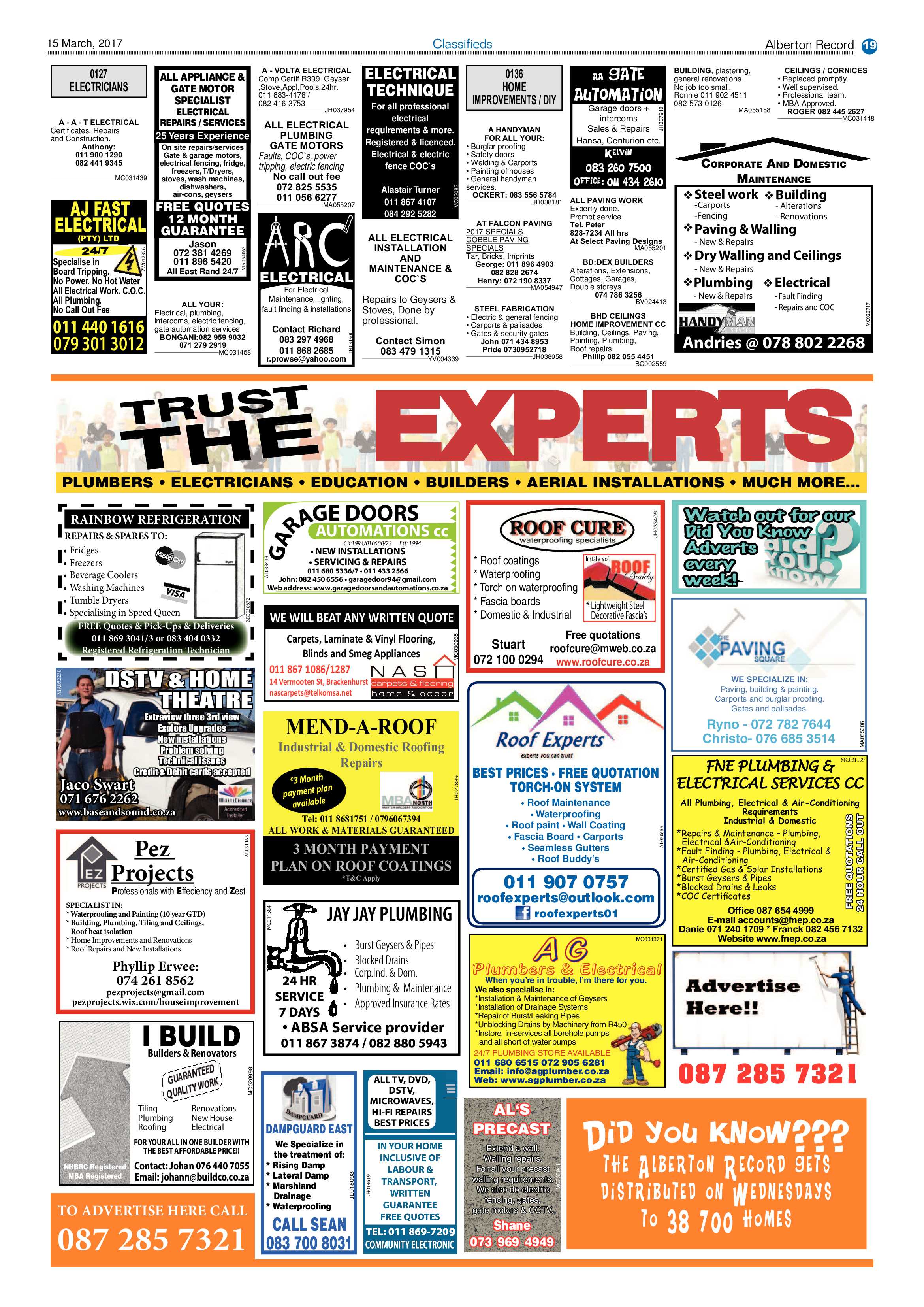 Alberton Record 15 March 2017 page 19