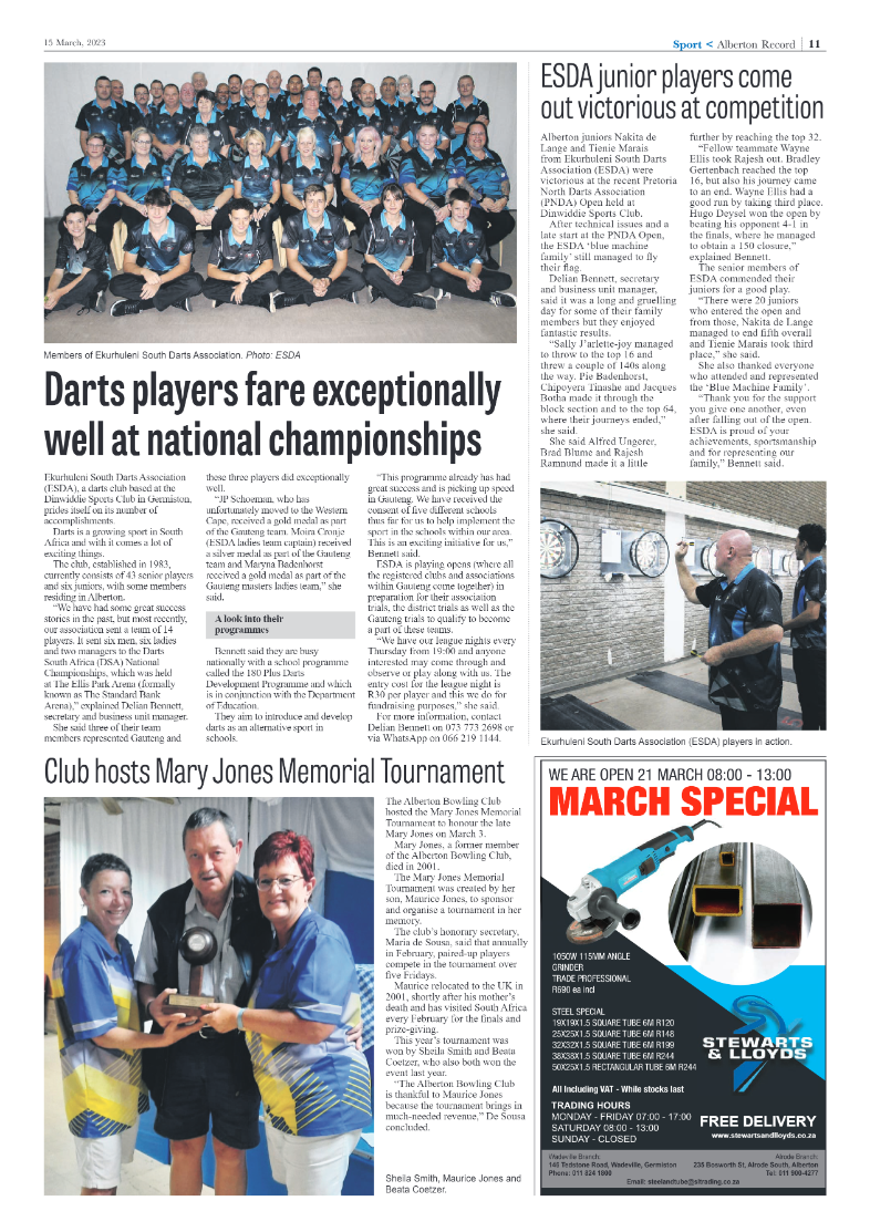 Alberton Record 15 March 2023 page 11