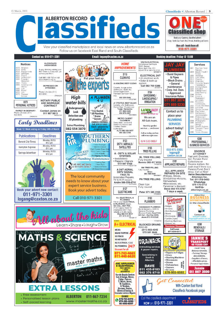Alberton Record 15 March 2023 page 9