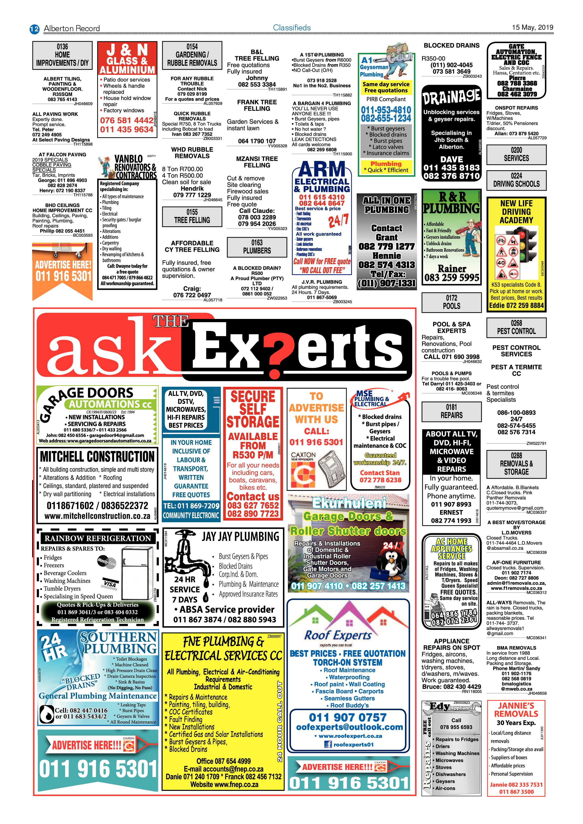 Alberton Record 15 May 2019 page 12