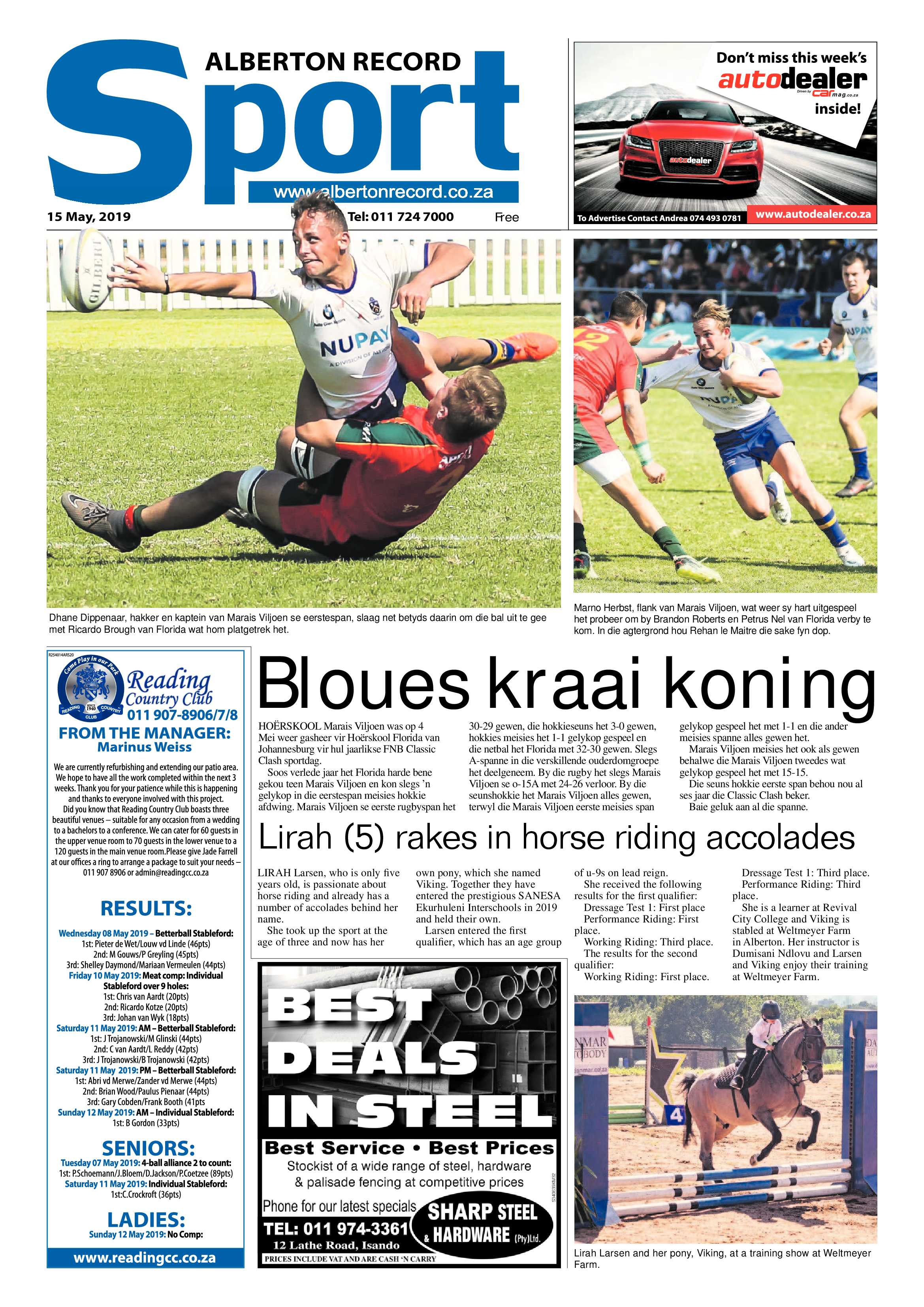 Alberton Record 15 May 2019 page 20