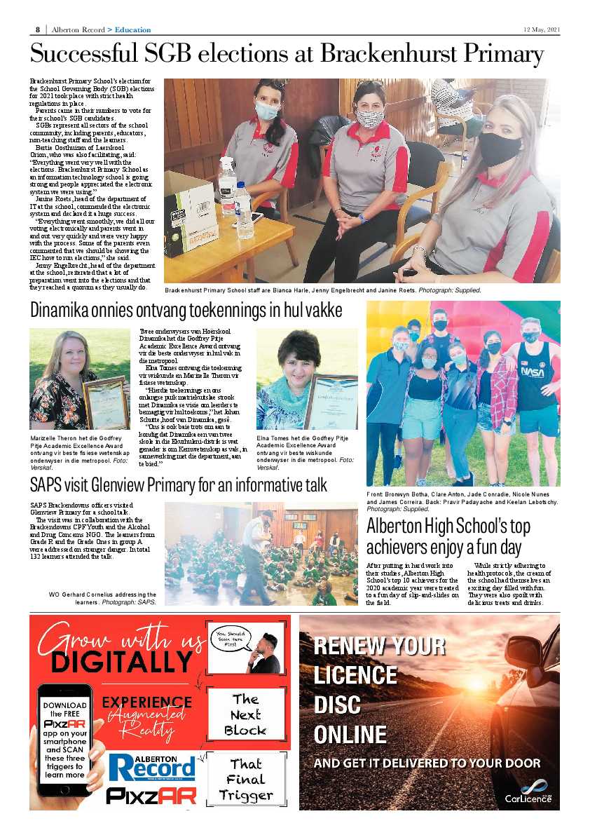 Alberton Record 14 May 2021 page 8