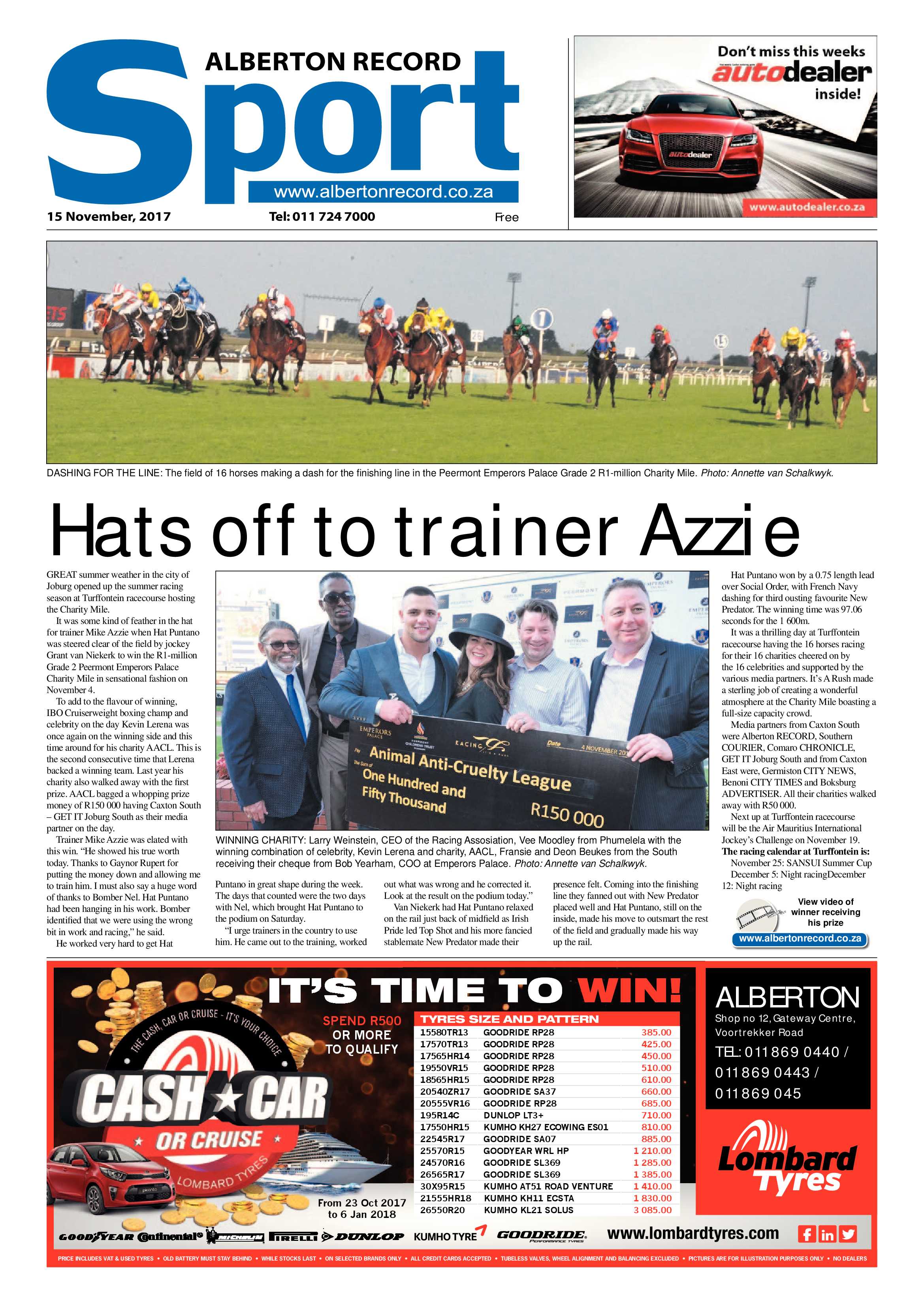 Alberton Record 15 November 2017 page 28