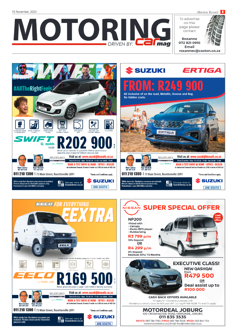 Alberton Record 15 November 2023 page 9