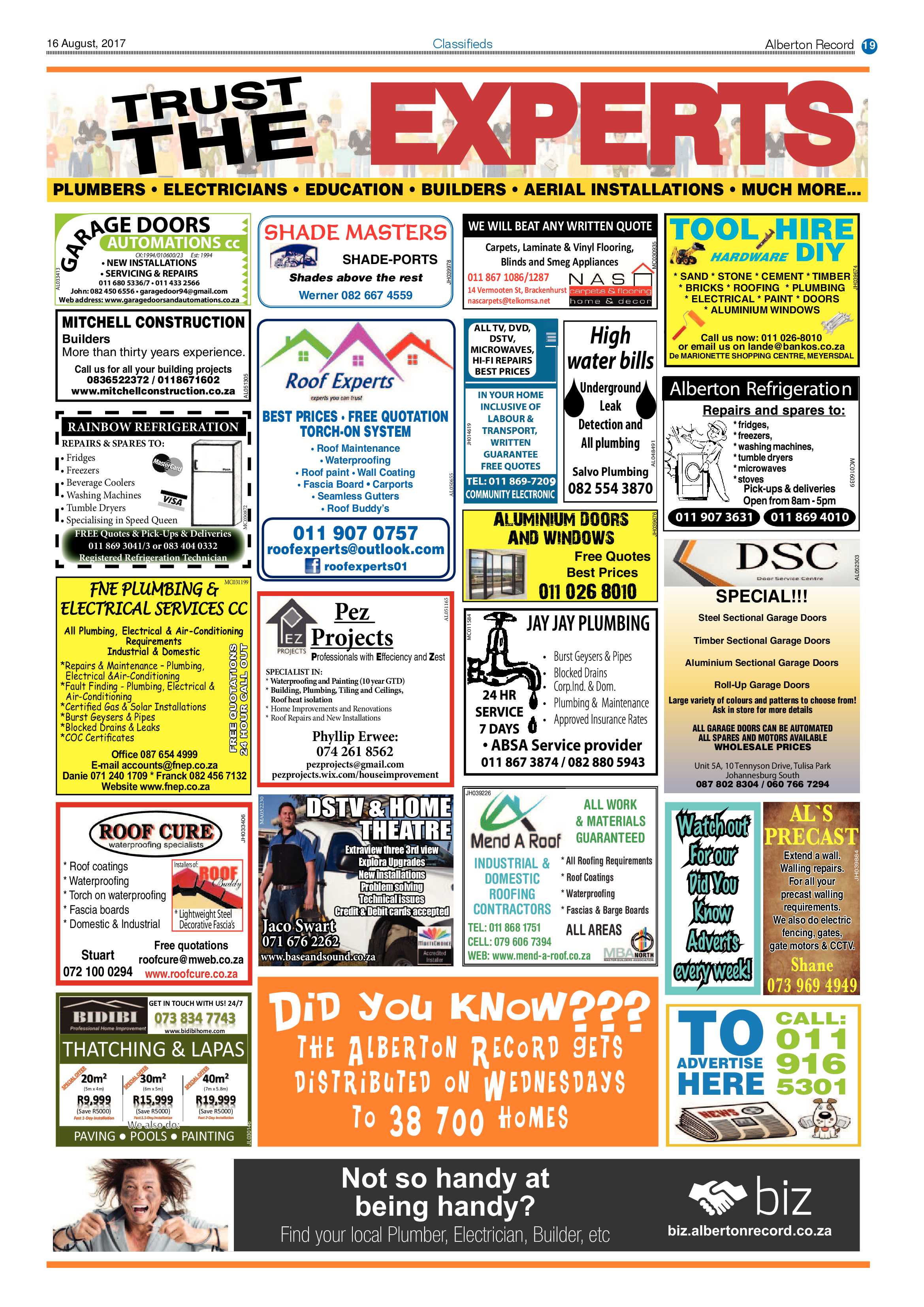 Alberton Record 16 August 2017 page 19