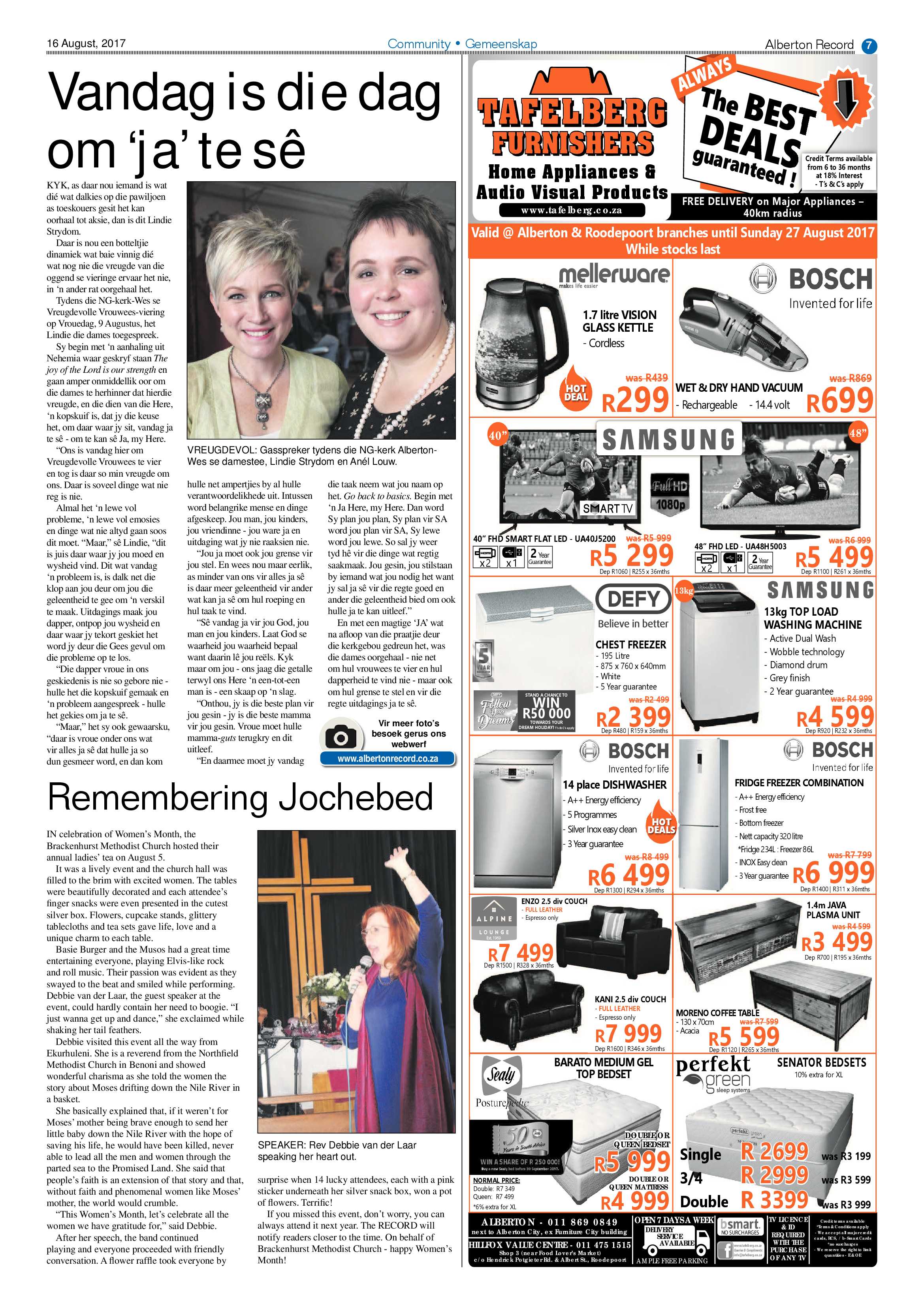 Alberton Record 16 August 2017 page 7