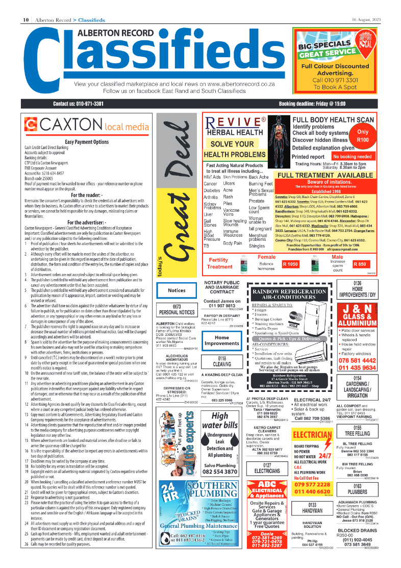 Alberton Record 16 August 2023 page 10