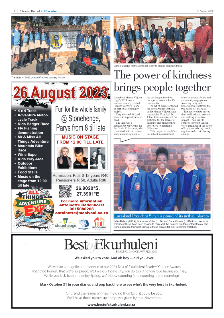 Alberton Record 16 August 2023 page 6