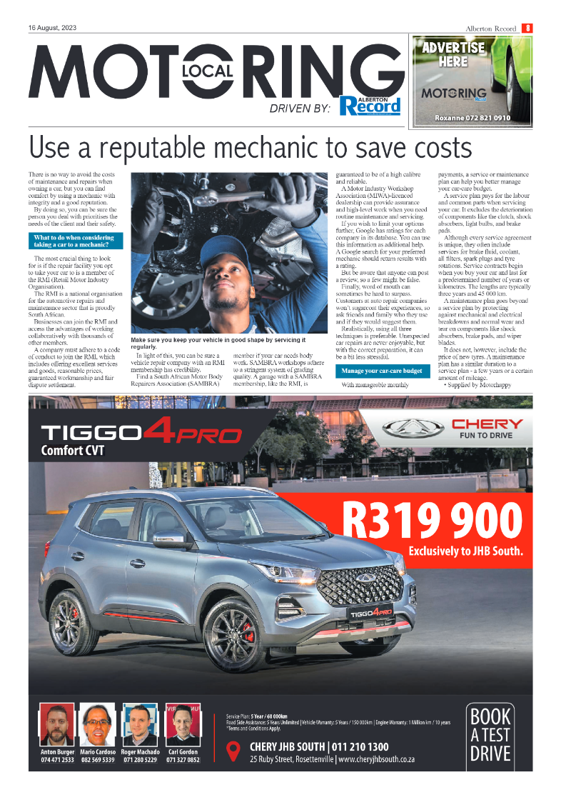 Alberton Record 16 August 2023 page 8
