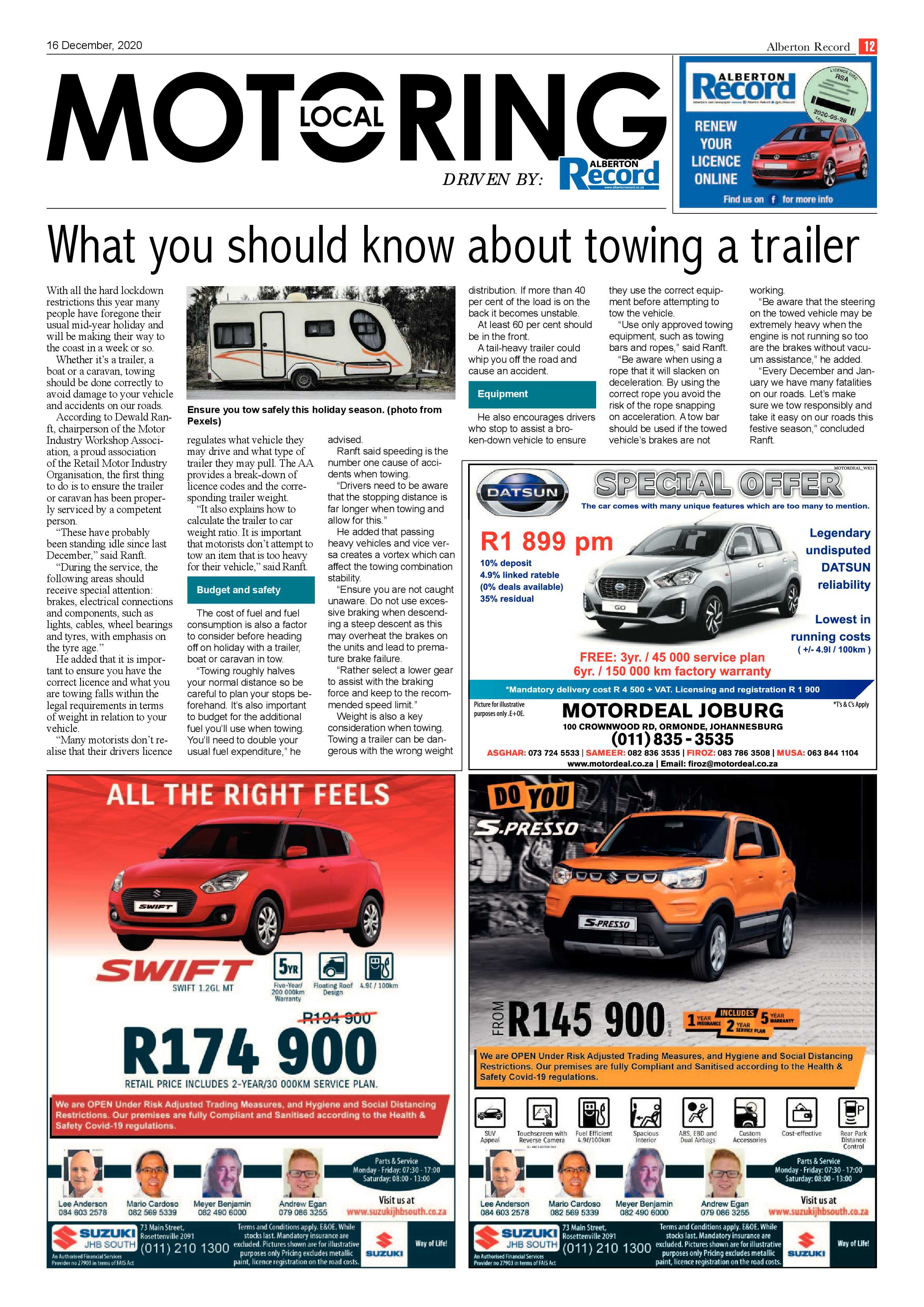 Alberton Record 16 December 2020 page 12