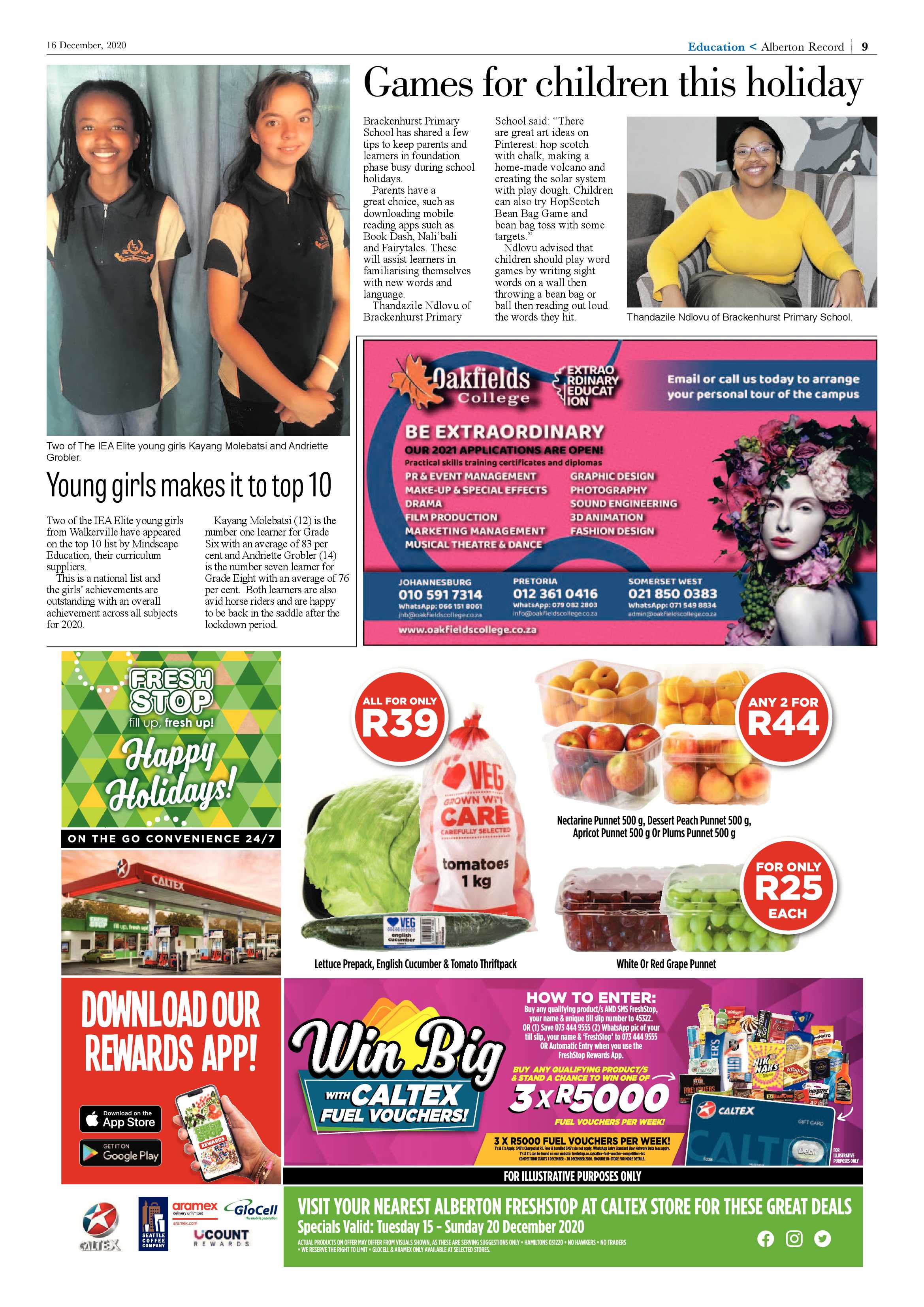 Alberton Record 16 December 2020 page 9