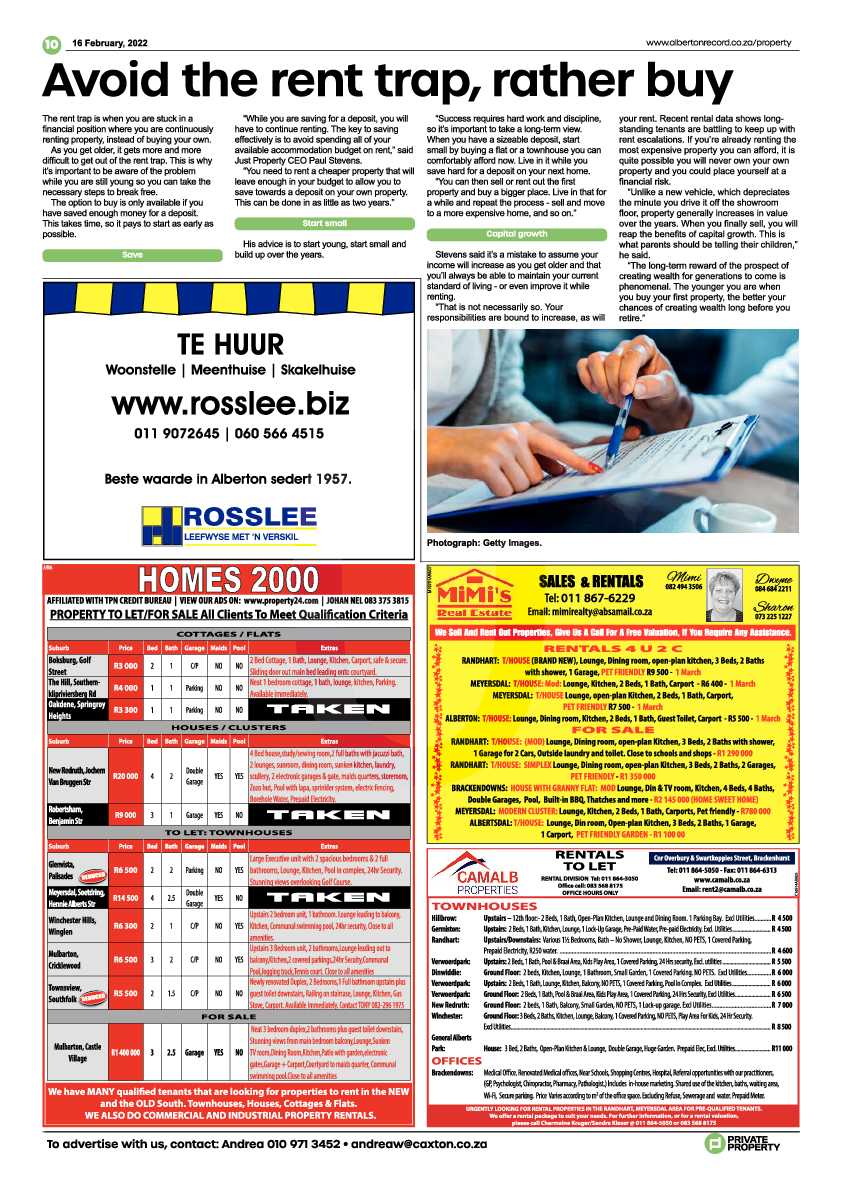 Alberton Record 16 February 2022 page 12
