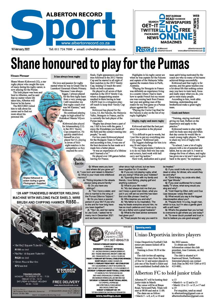 Alberton Record 16 February 2022 page 18
