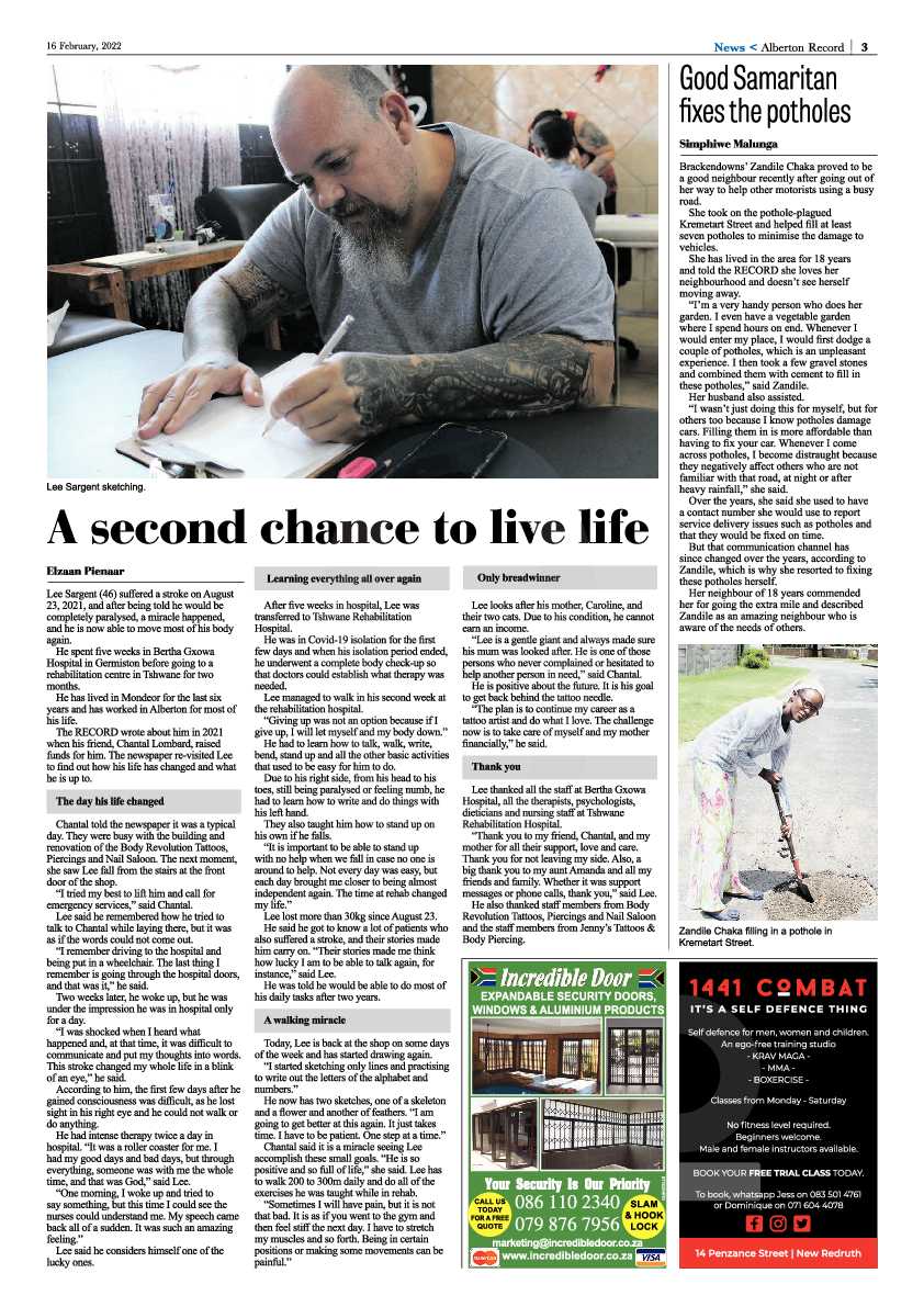 Alberton Record 16 February 2022 page 5