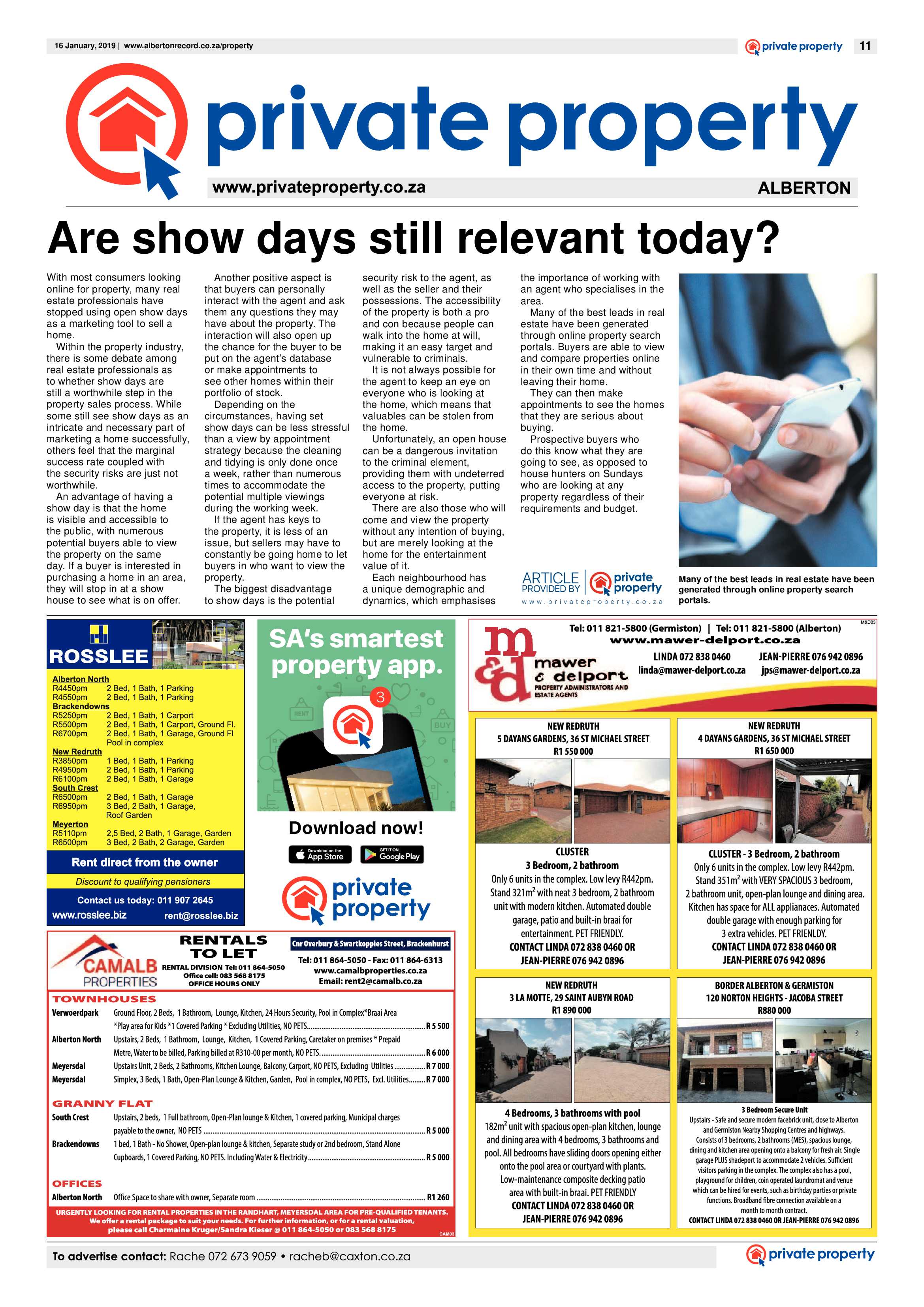 Alberton Record 16 January 2019 page 11