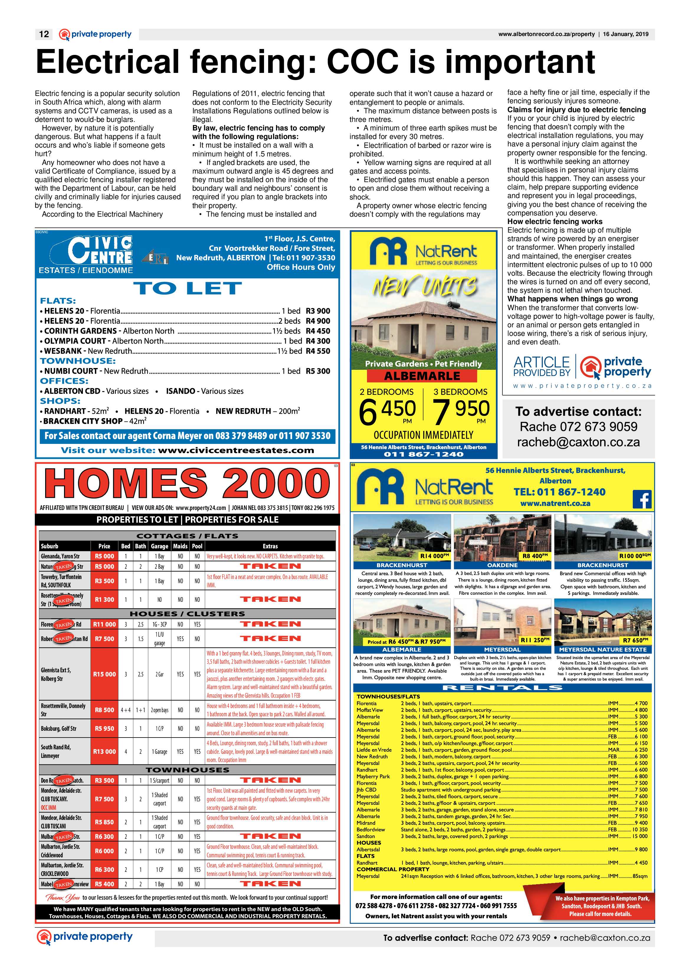 Alberton Record 16 January 2019 page 12
