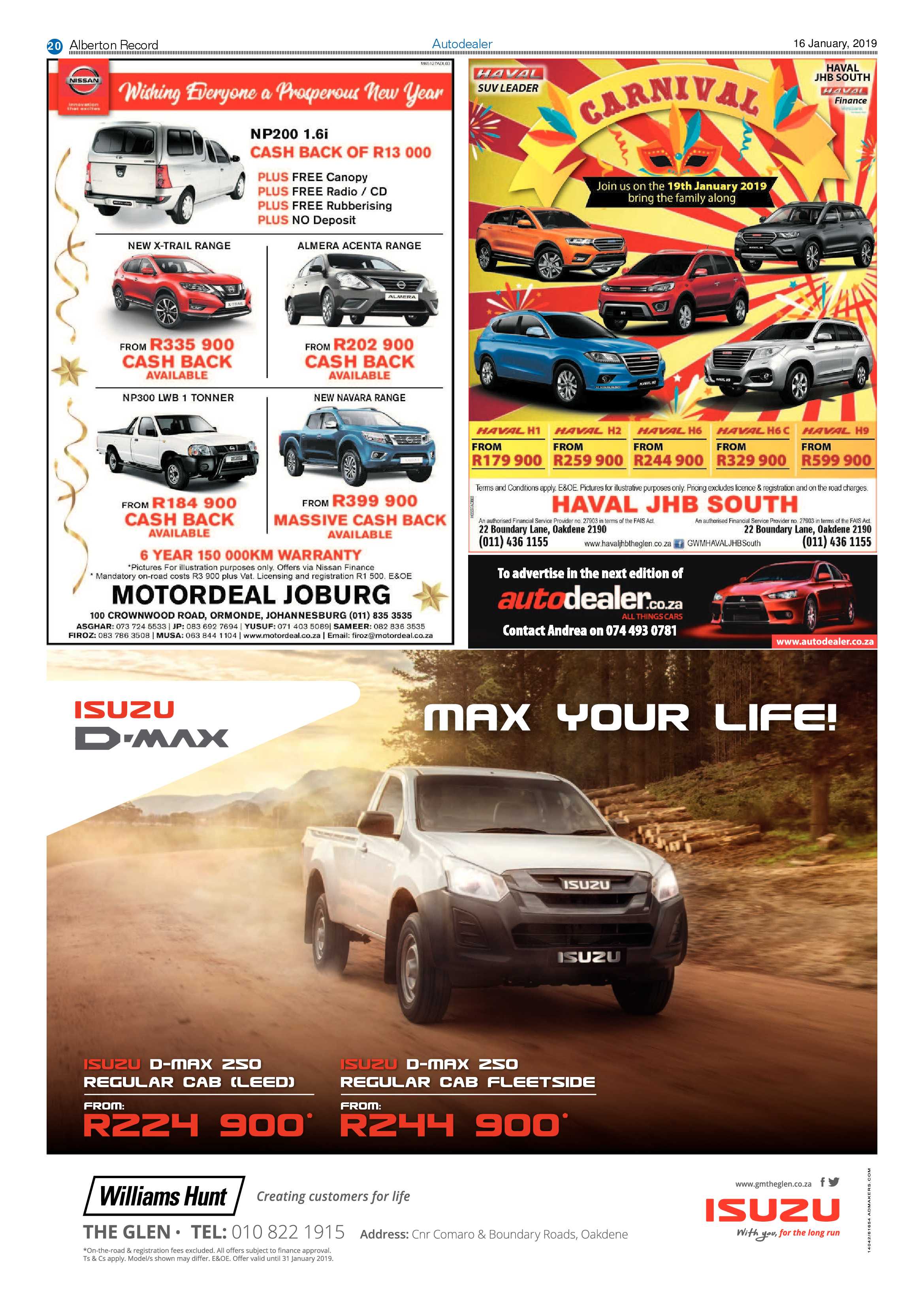 Alberton Record 16 January 2019 page 20