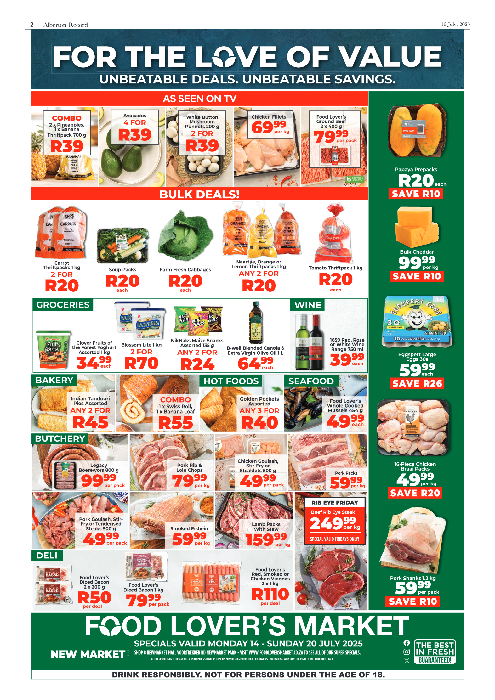 Alberton Record 16 July 2025 page 2