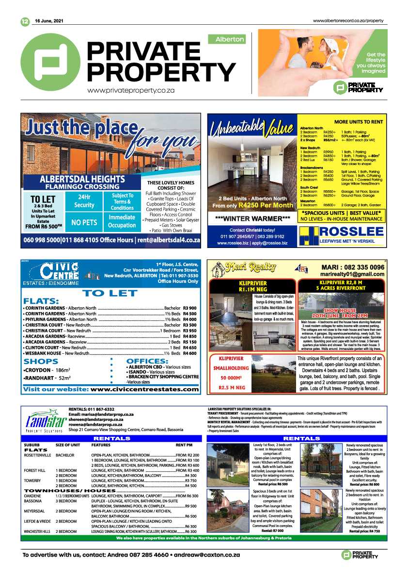 Alberton Record 16 June 2021 page 12