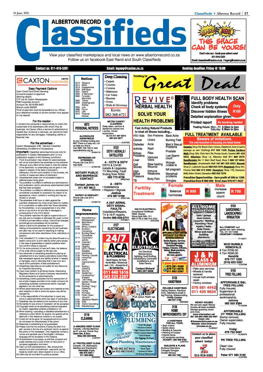 Alberton Record 16 June 2021 page 17