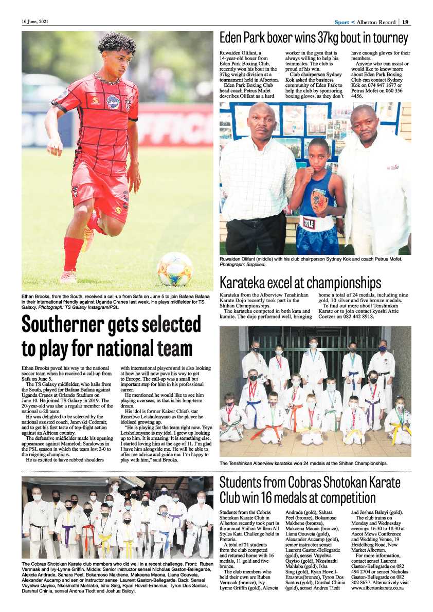 Alberton Record 16 June 2021 page 19