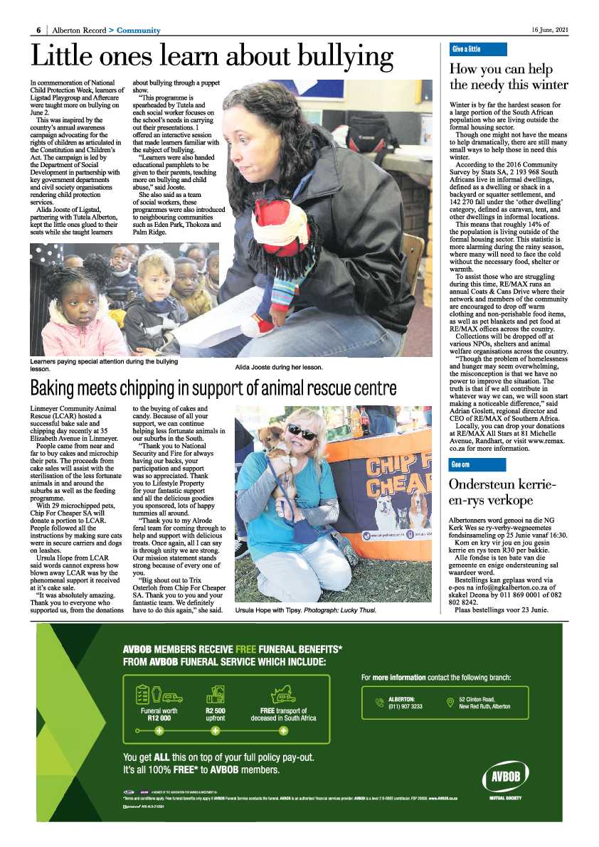 Alberton Record 16 June 2021 page 6