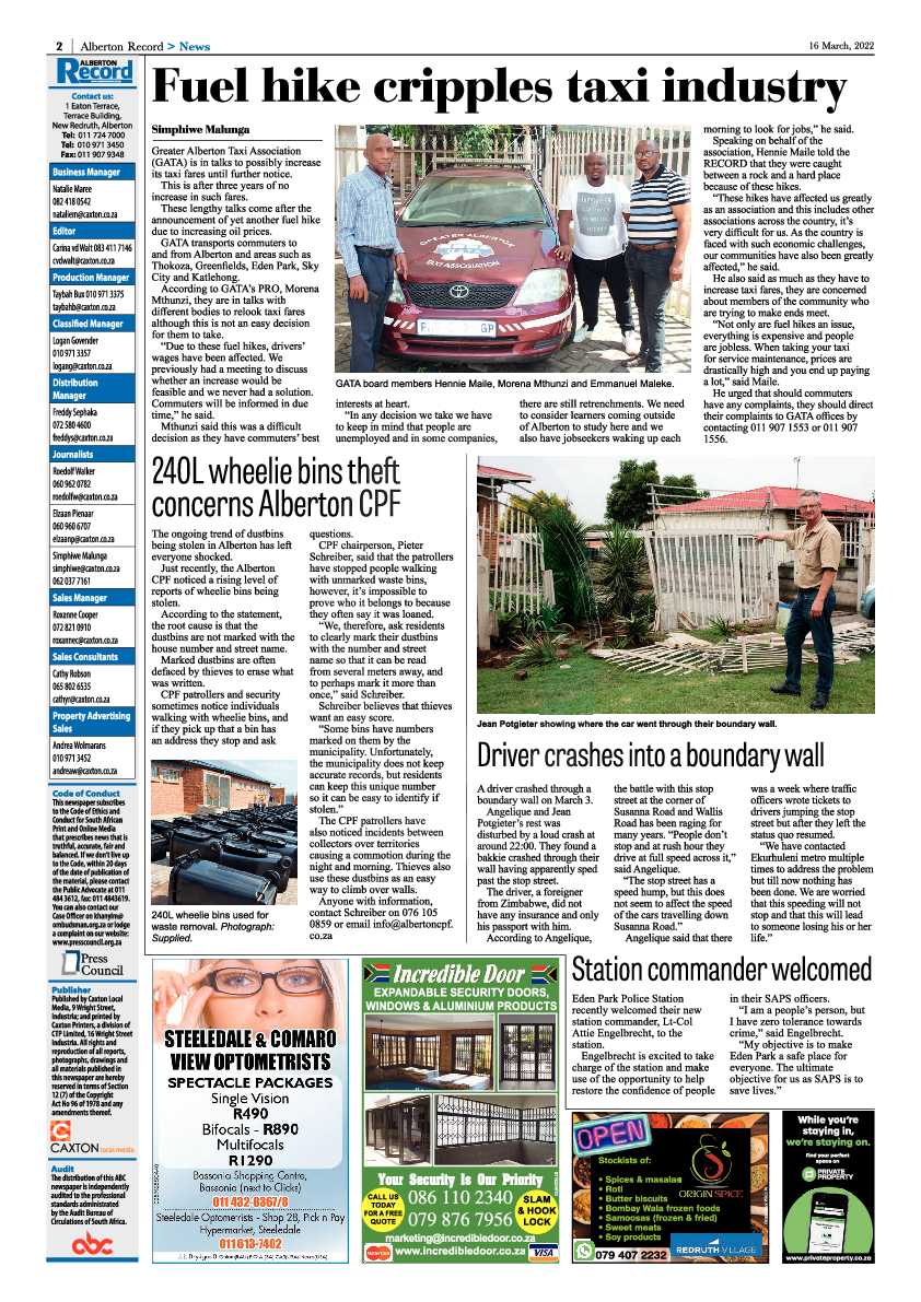 Alberton Record 16 March 2022 page 4
