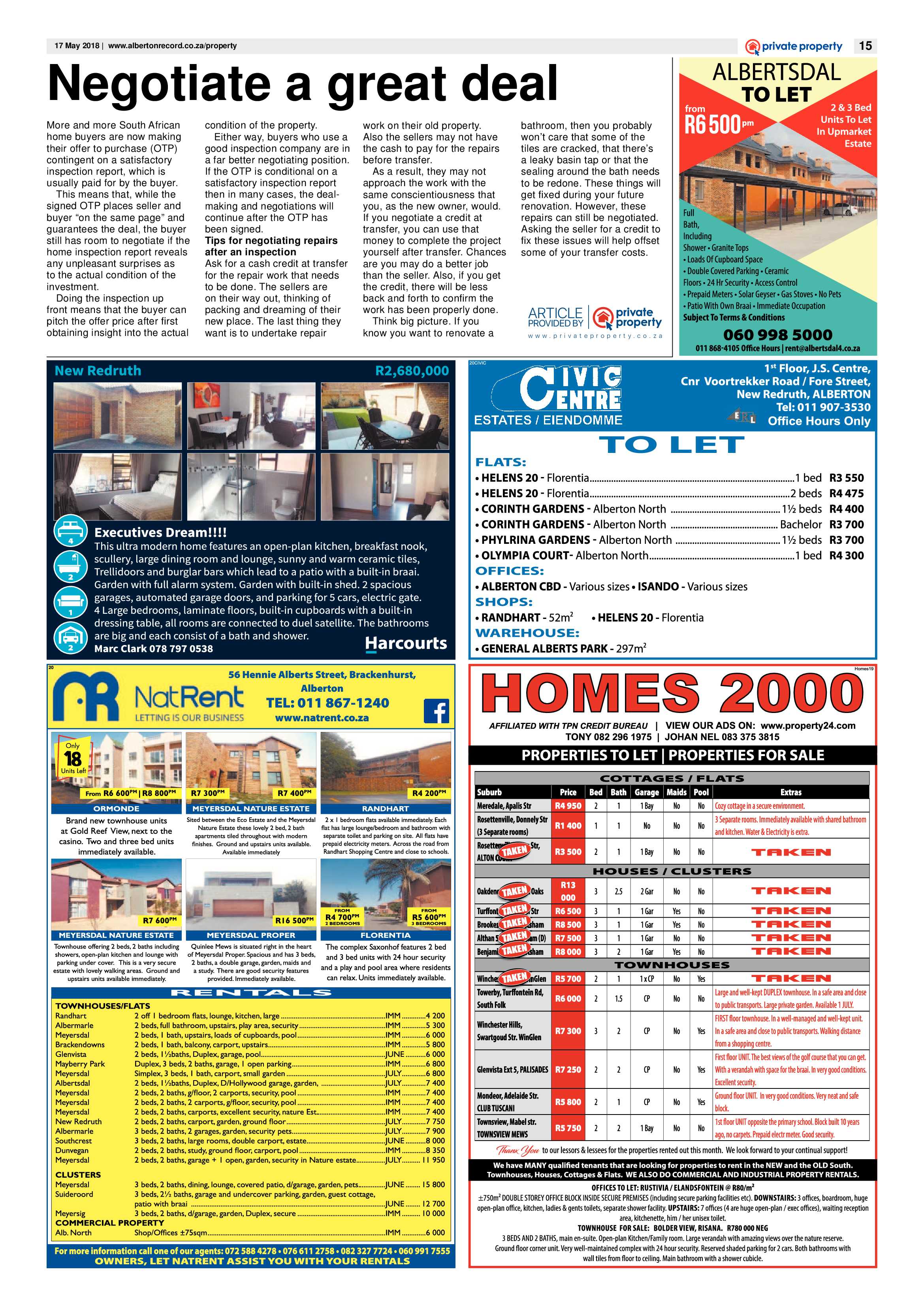 Alberton Record 16 May 2018 page 15