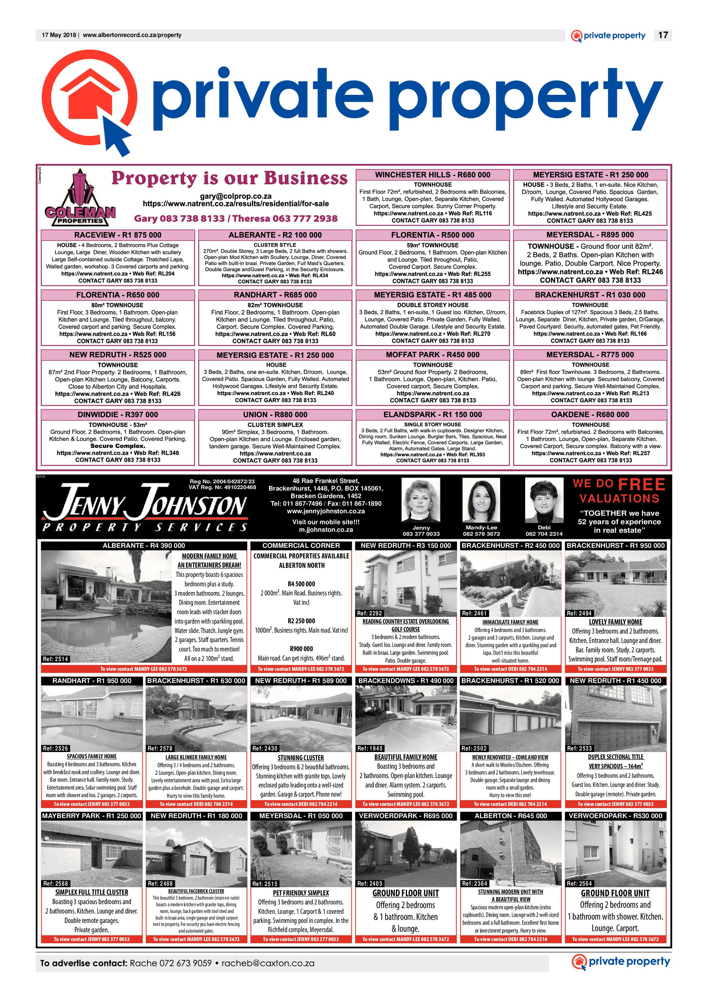 Alberton Record 16 May 2018 page 17