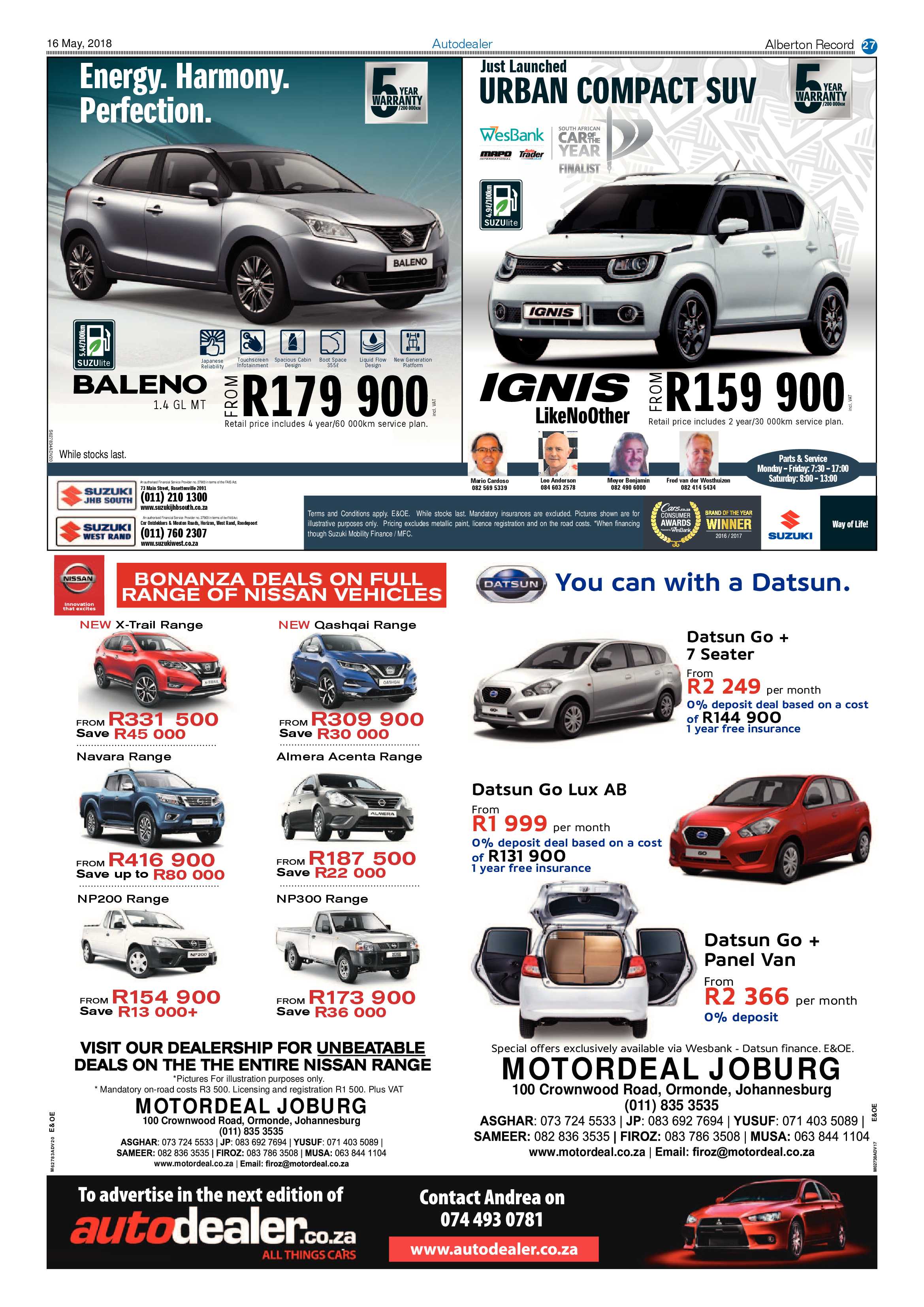 Alberton Record 16 May 2018 page 27