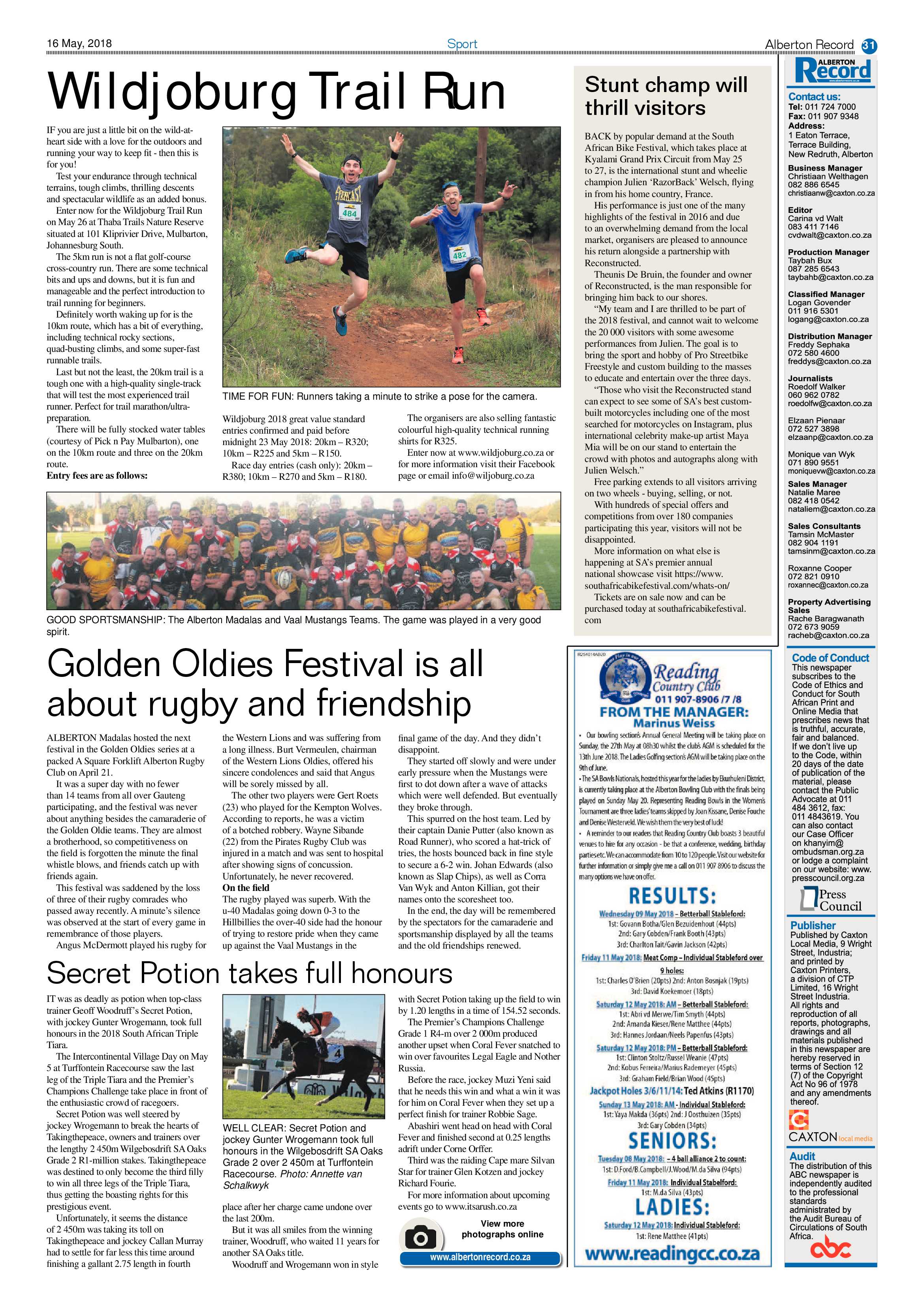Alberton Record 16 May 2018 page 31