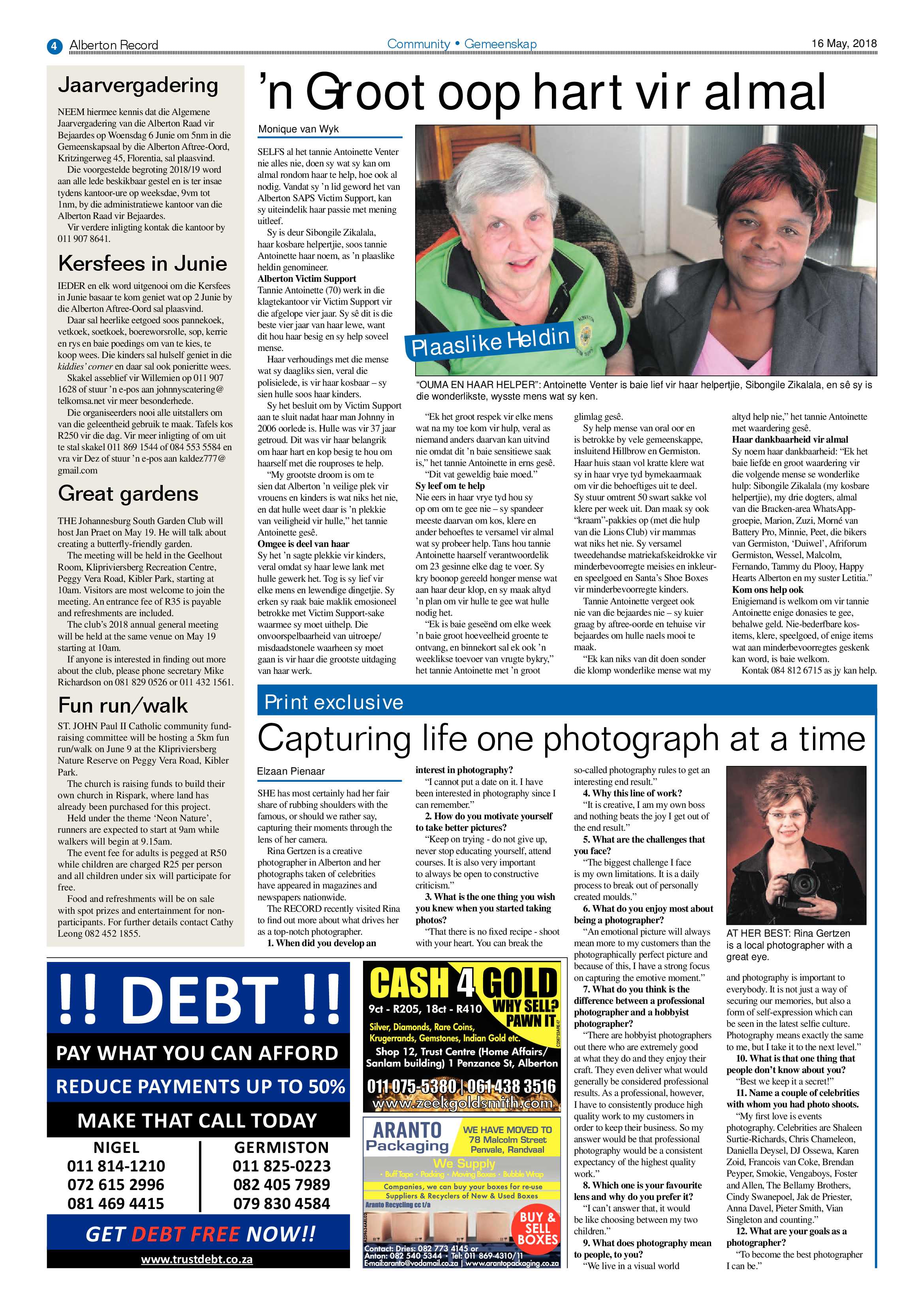 Alberton Record 16 May 2018 page 4