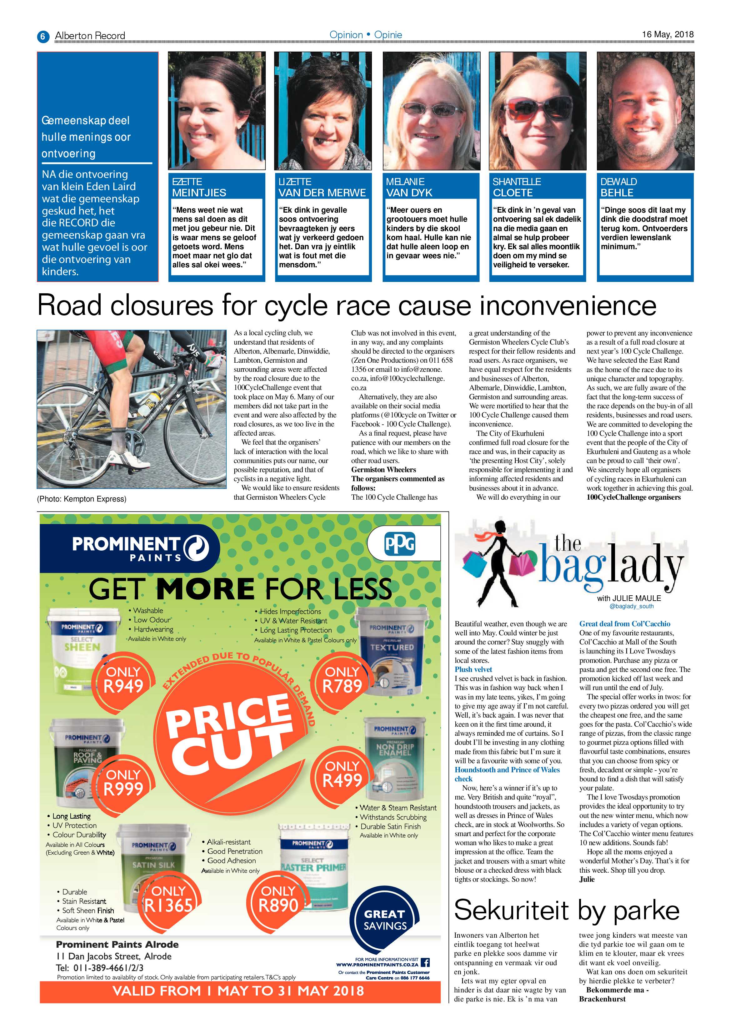Alberton Record 16 May 2018 page 6