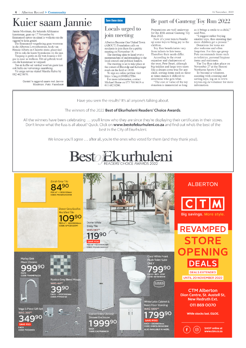 Alberton Record 16 Nov 2022 page 4