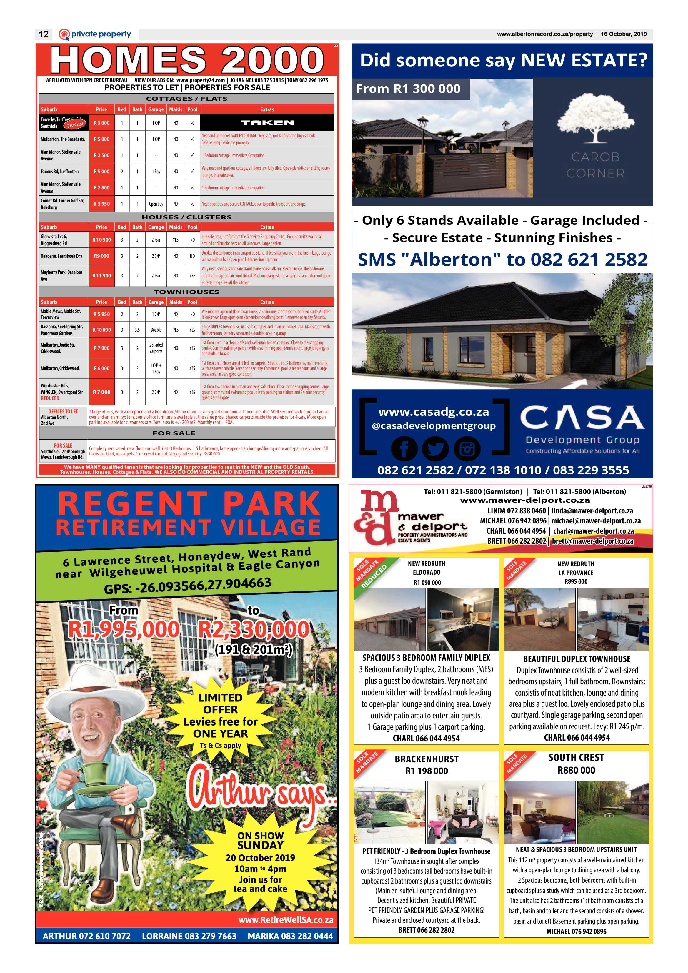 Alberton Record 16 October 2019 page 12