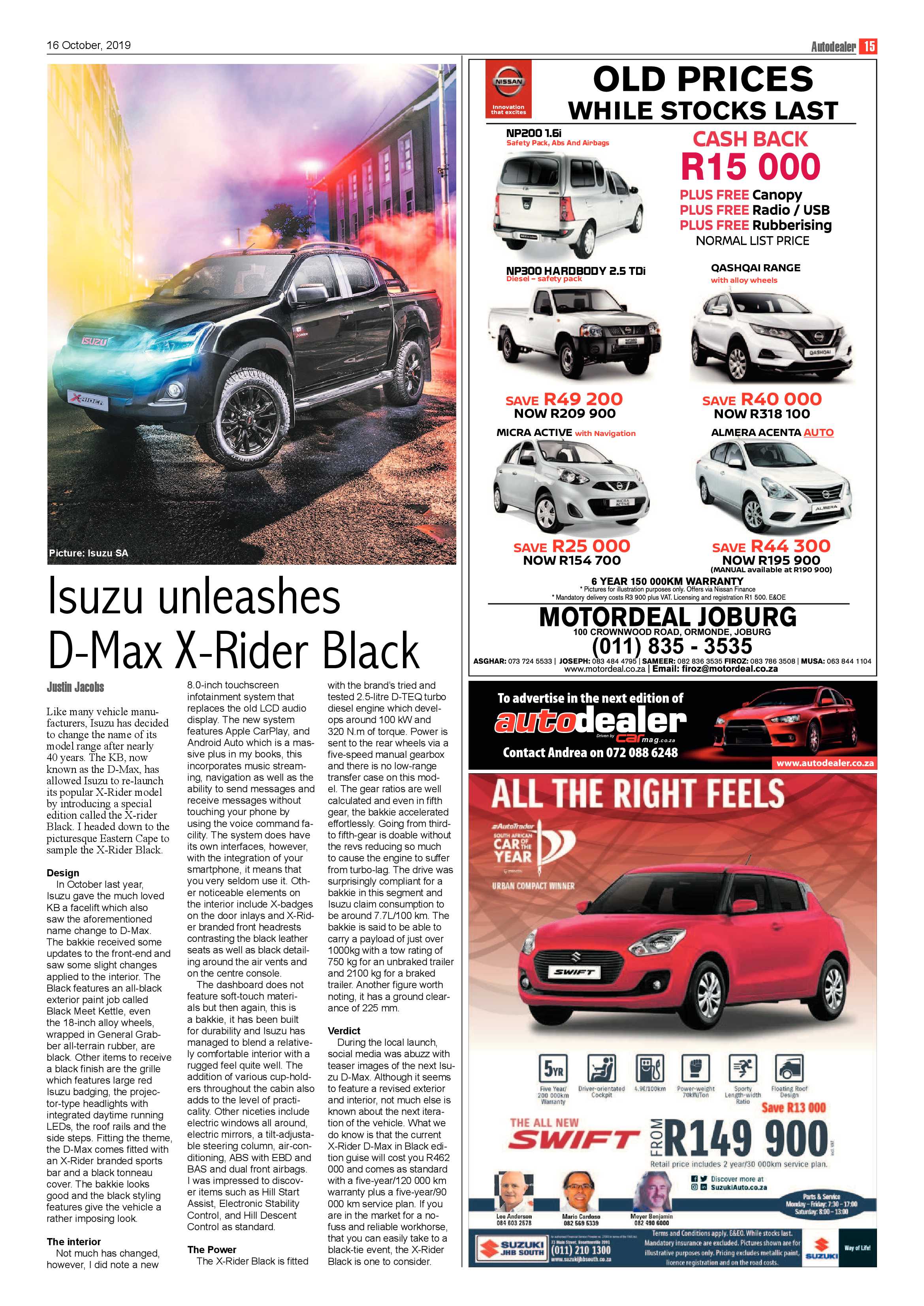 Alberton Record 16 October 2019 page 15