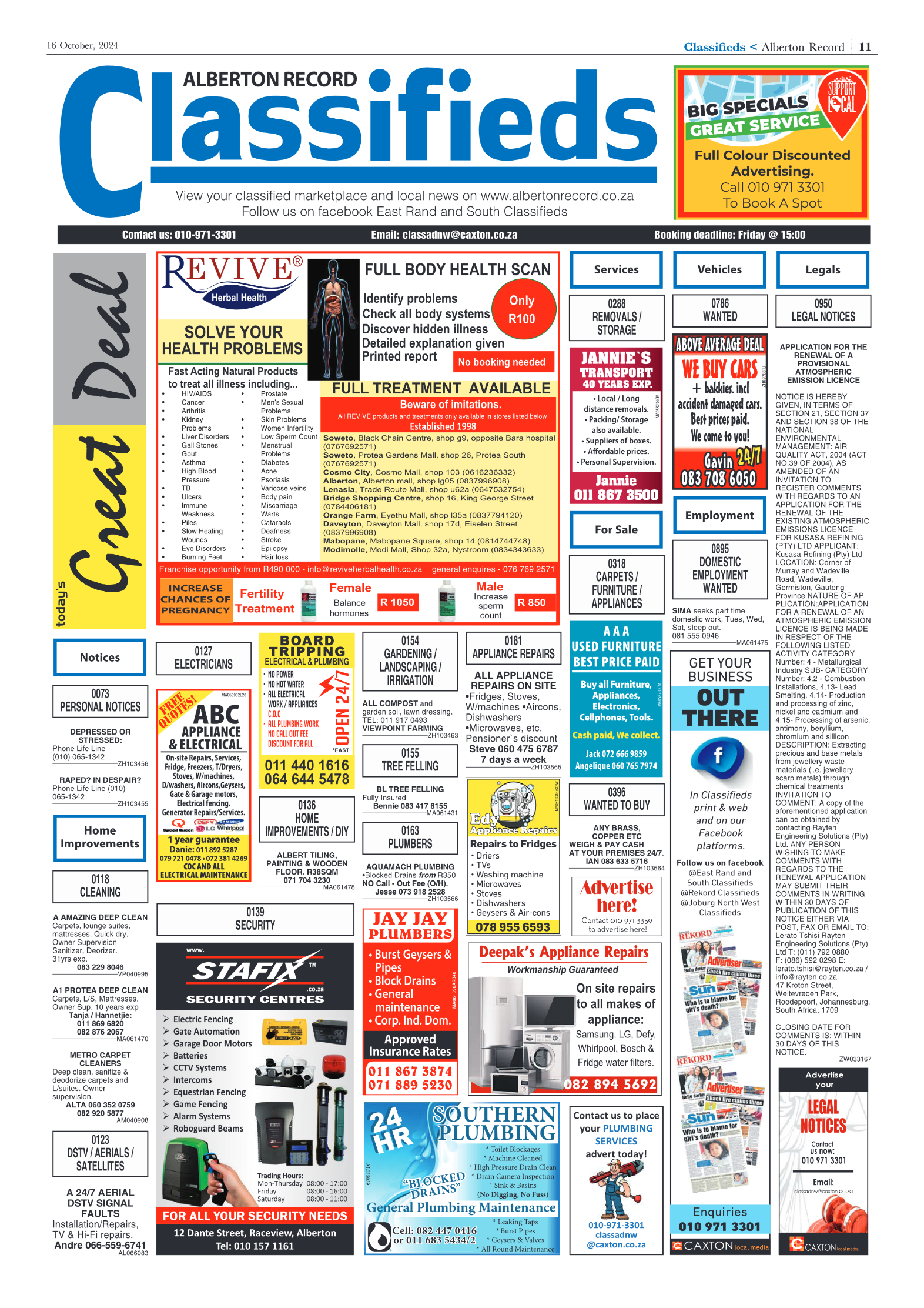 Alberton Record 16 October 2024 page 11