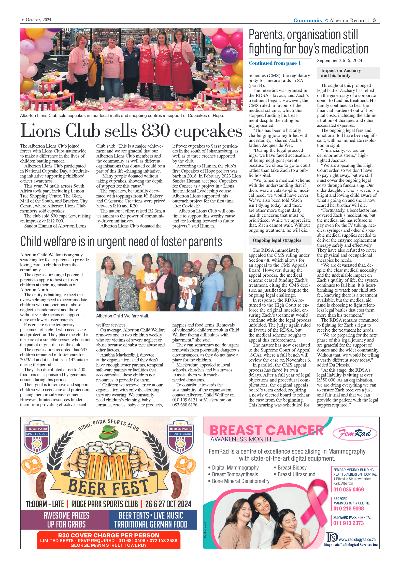 Alberton Record 16 October 2024 page 3
