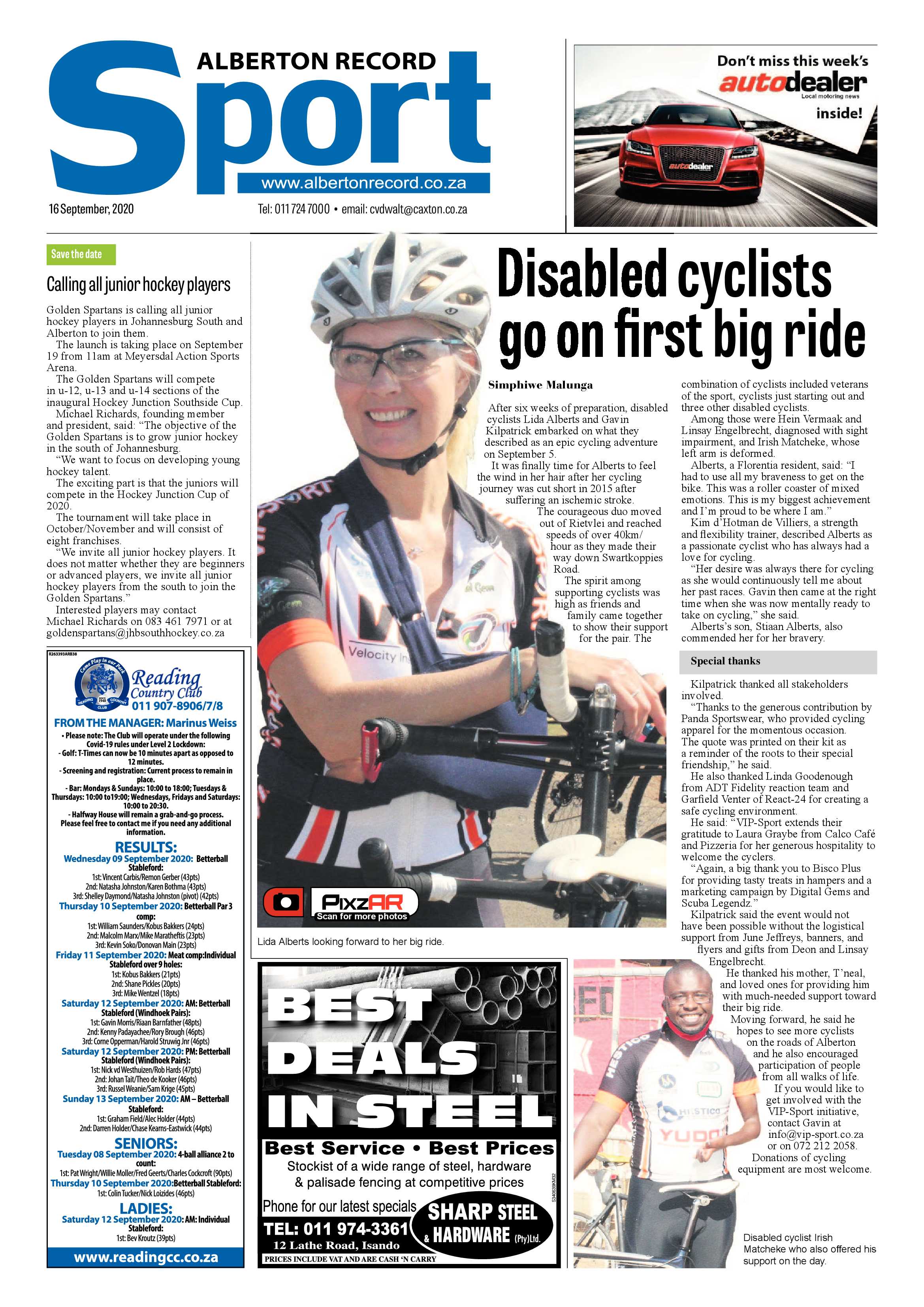Alberton Record 16 September 2020 page 20